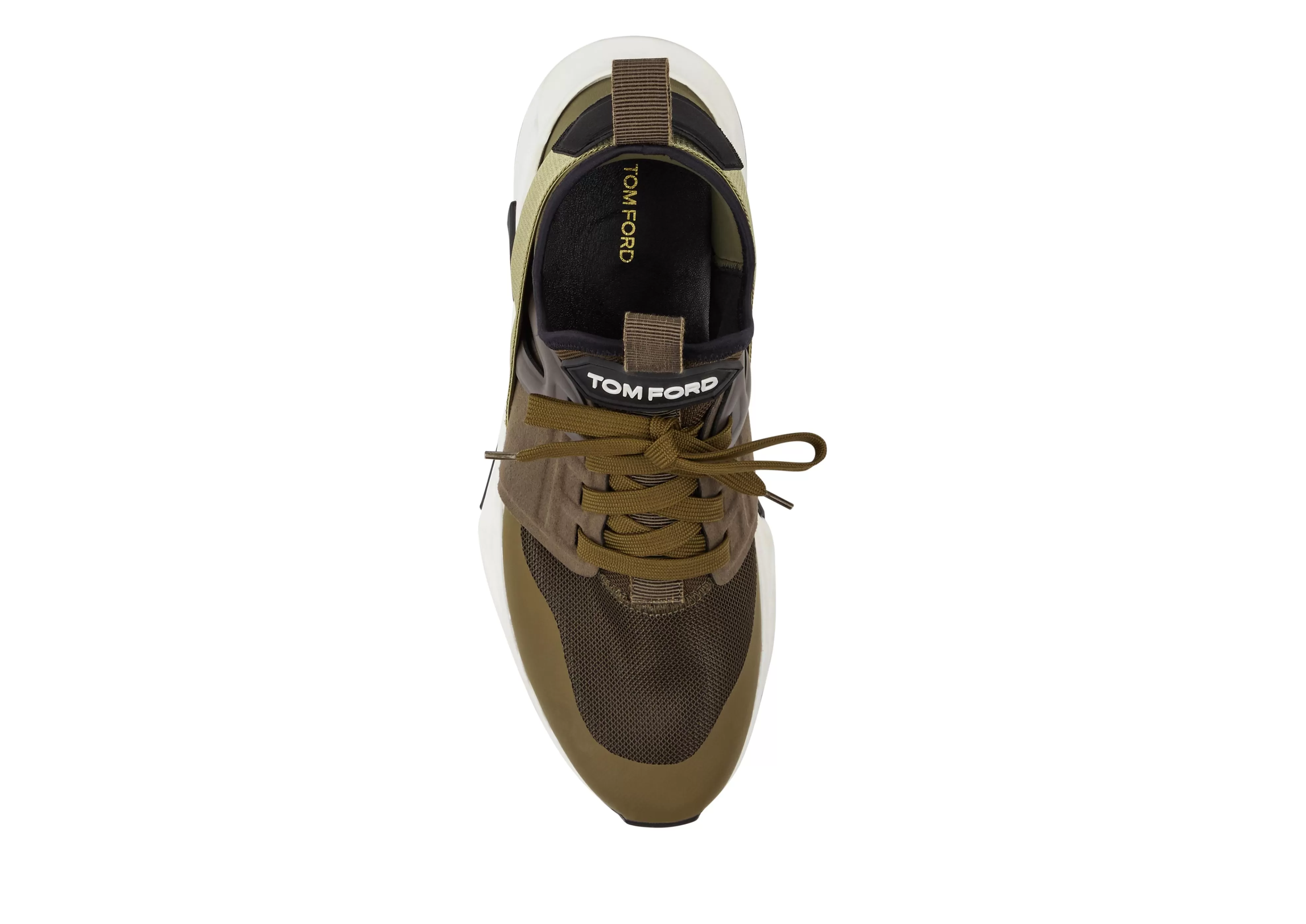 TOM FORD NYLON MESH JAGO SNEAKER MILITARY^MEN Sneakers