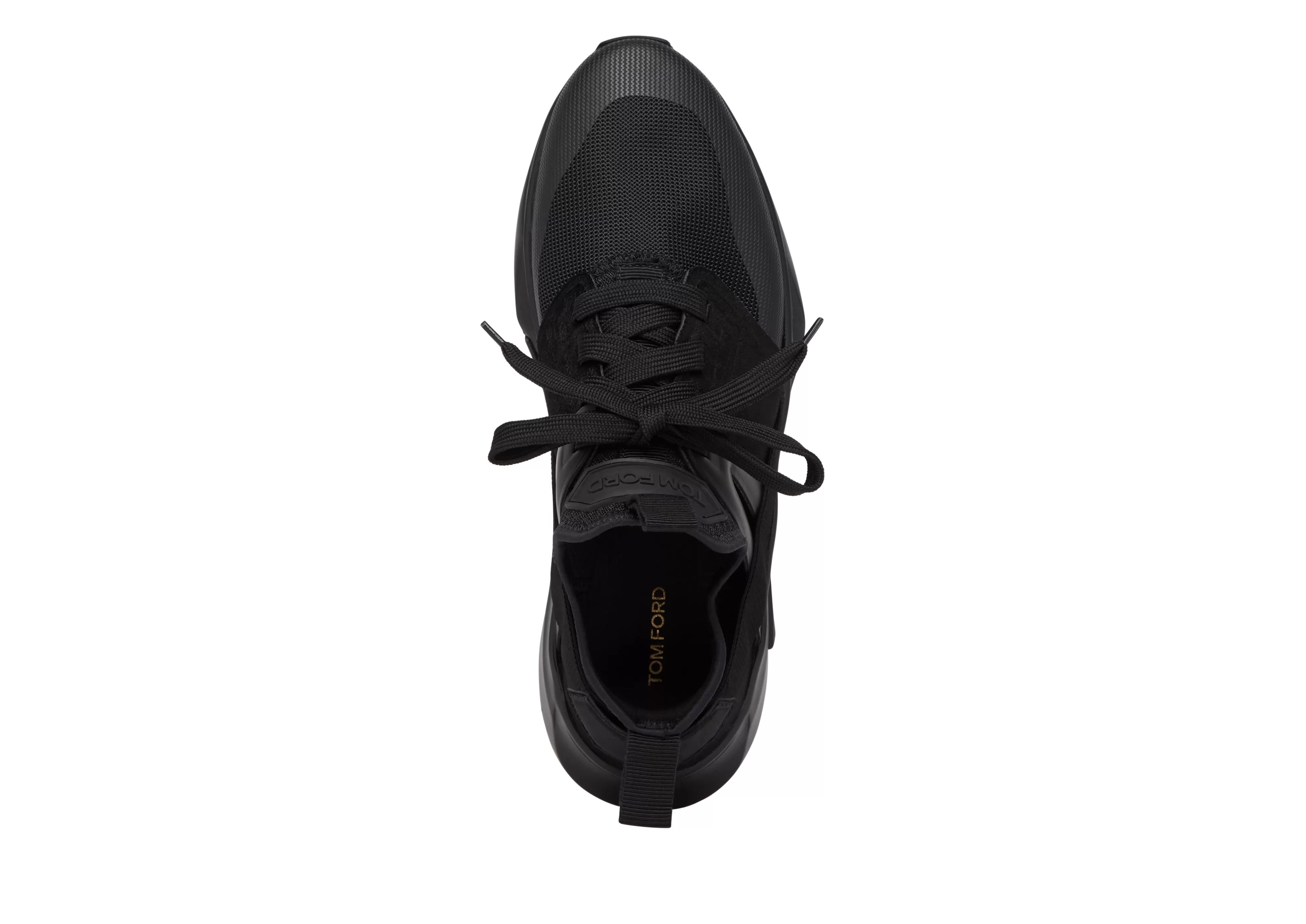 TOM FORD NYLON MESH JAGO SNEAKERS BLACK/BLACK^MEN Sneakers