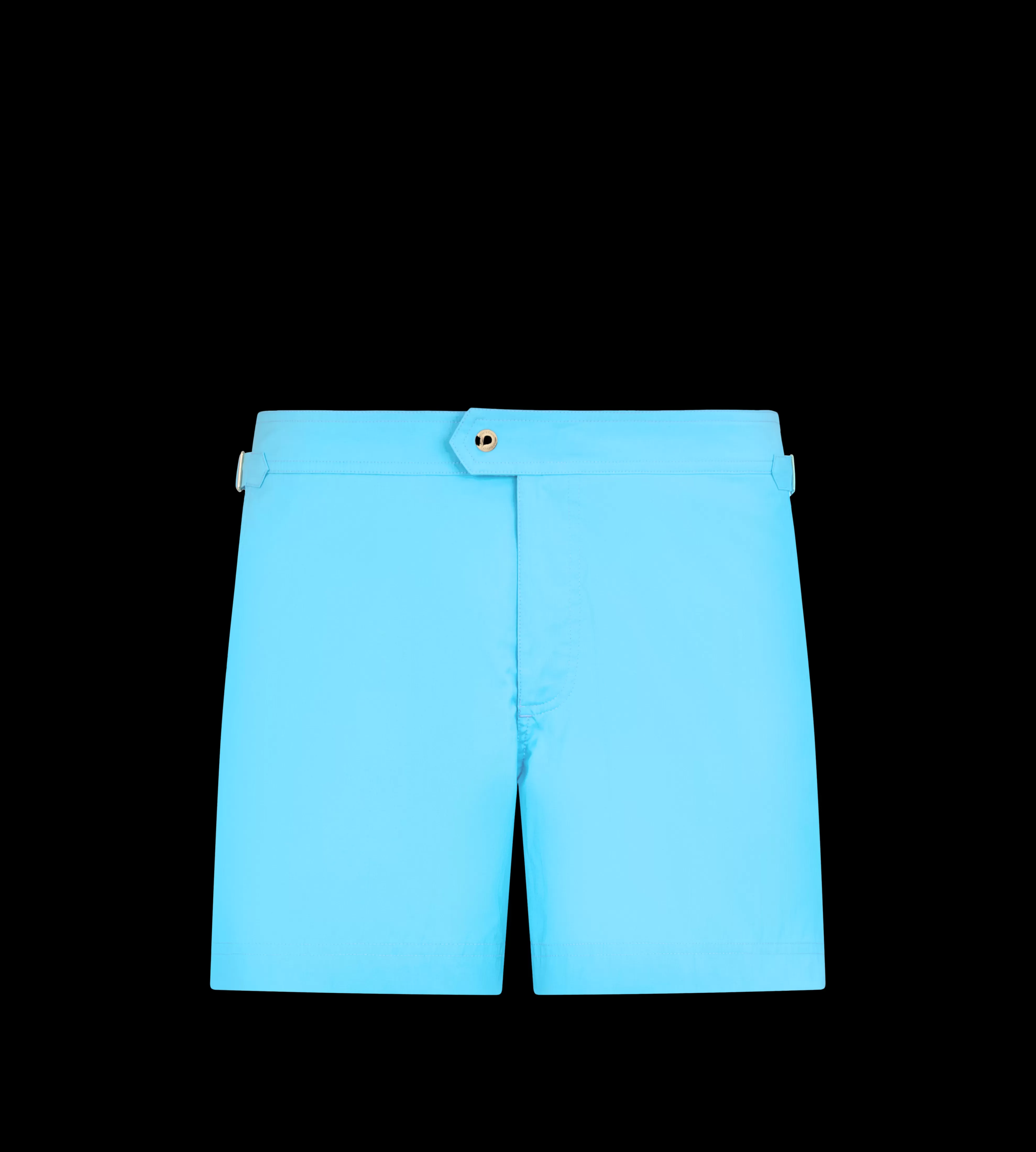 TOM FORD NYLON SWIM SHORT BLUE & WHITE^MEN SPRING 24