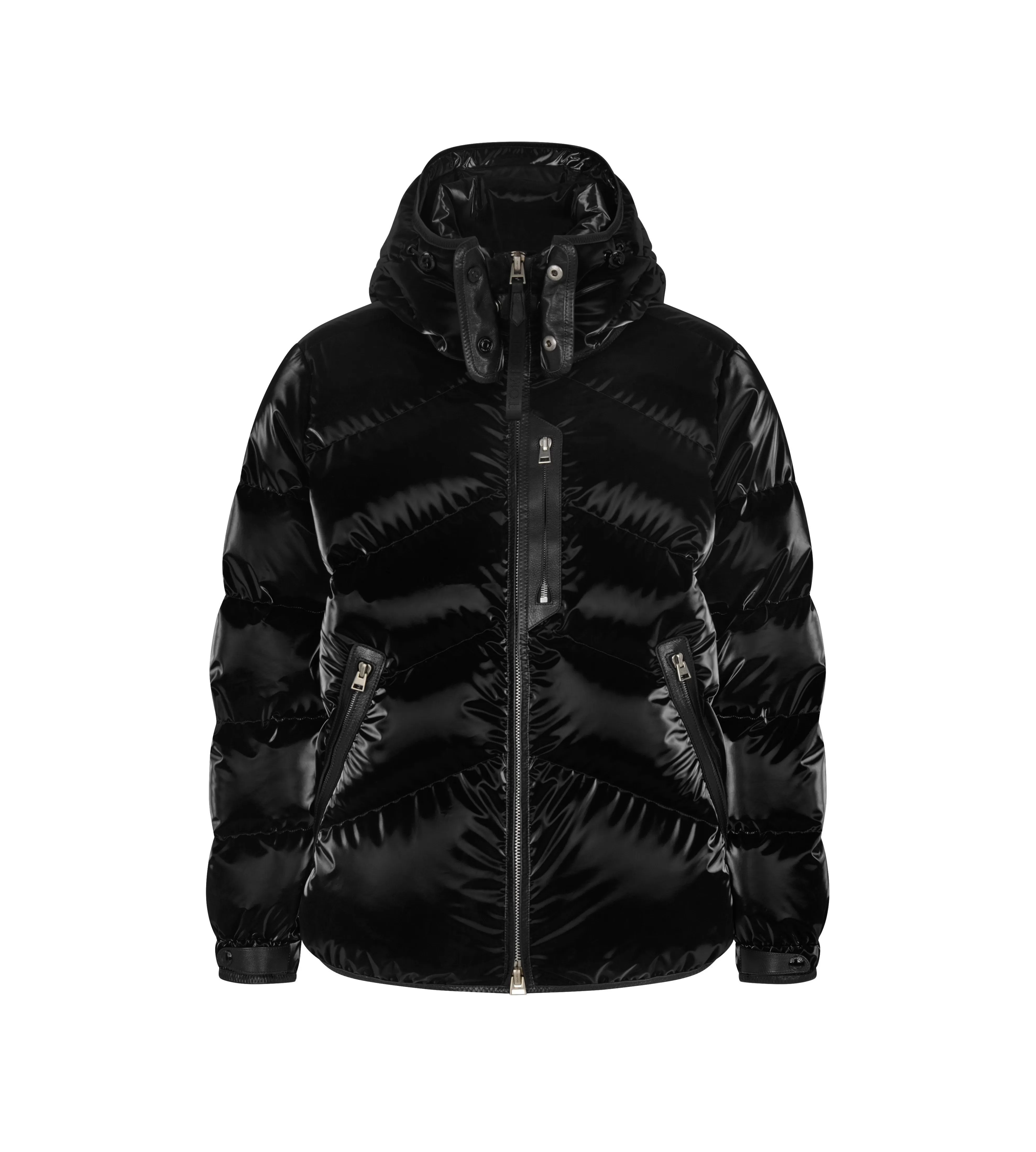 TOM FORD NYLON TAFFETA DOWN JACKET BLACK^MEN | MEN Outerwear | AUTUMN/WINTER 23