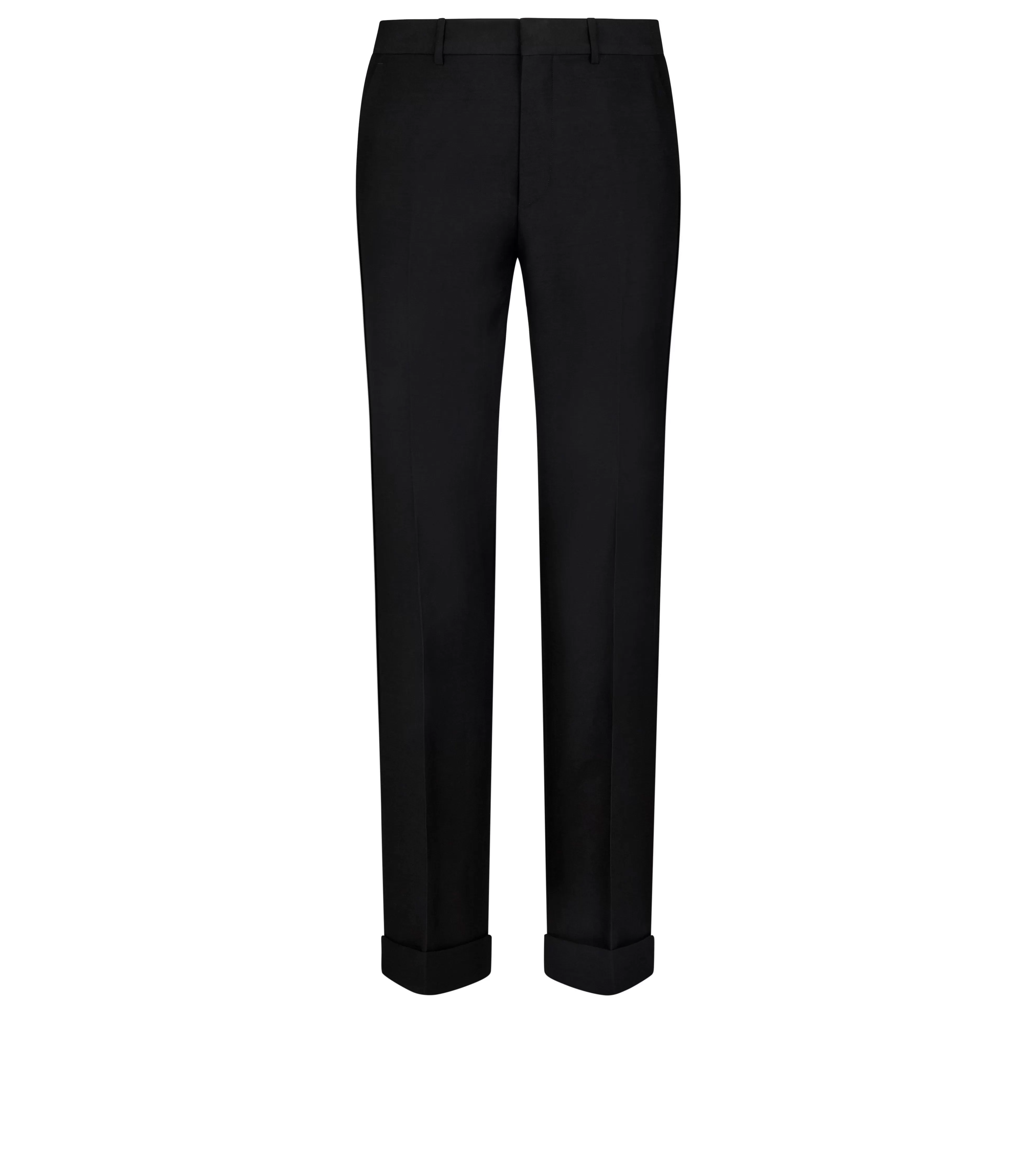 TOM FORD ORGANZA SILK POPLIN ATTICUS TROUSER BLACK^MEN Pants & Shorts