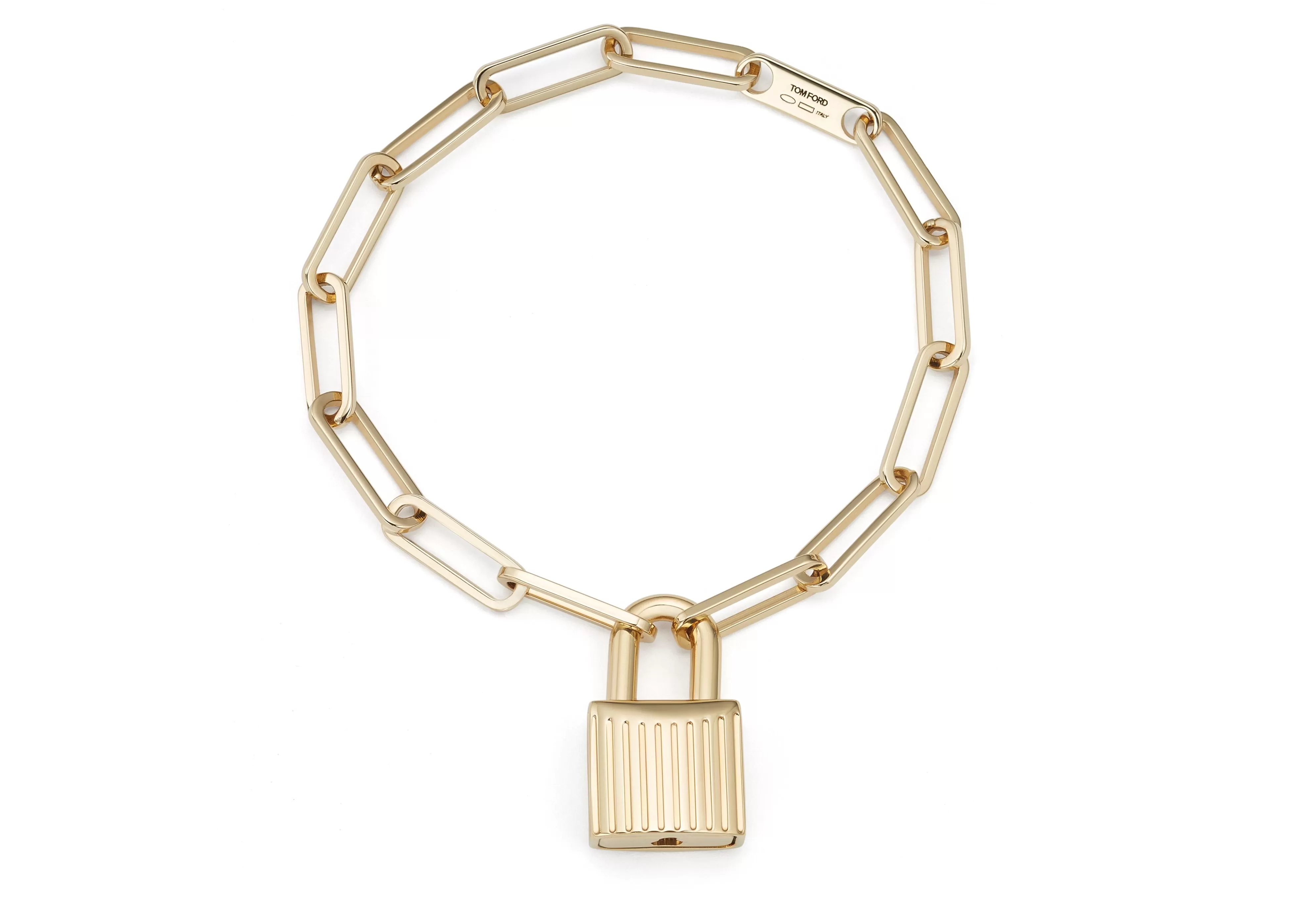 TOM FORD PADLOCK CHAIN BRACELET GOLD^WOMEN | WOMEN Jewelry | Accessories