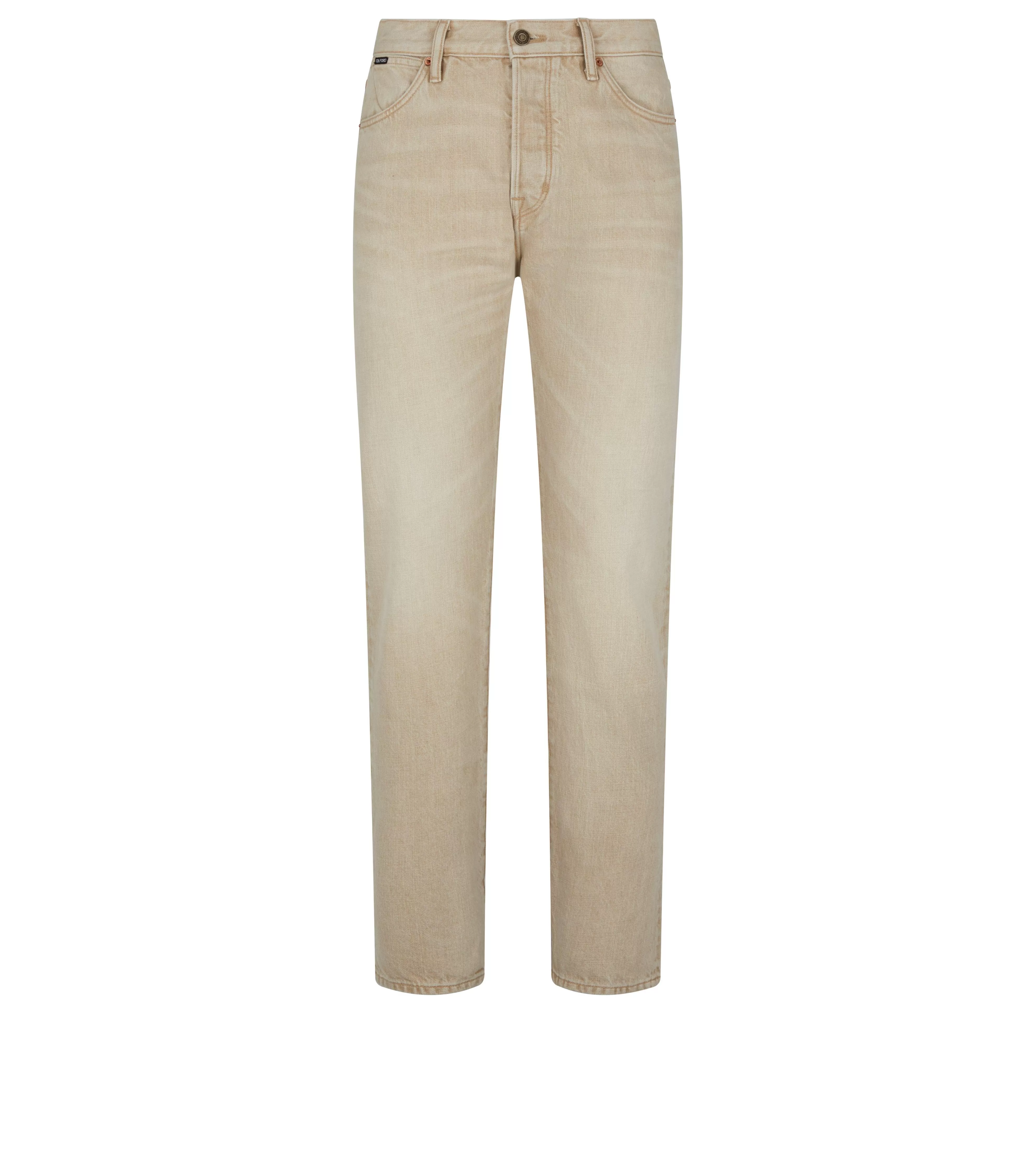 TOM FORD PALE STANDARD FIT DENIM BEIGE^MEN Jeans