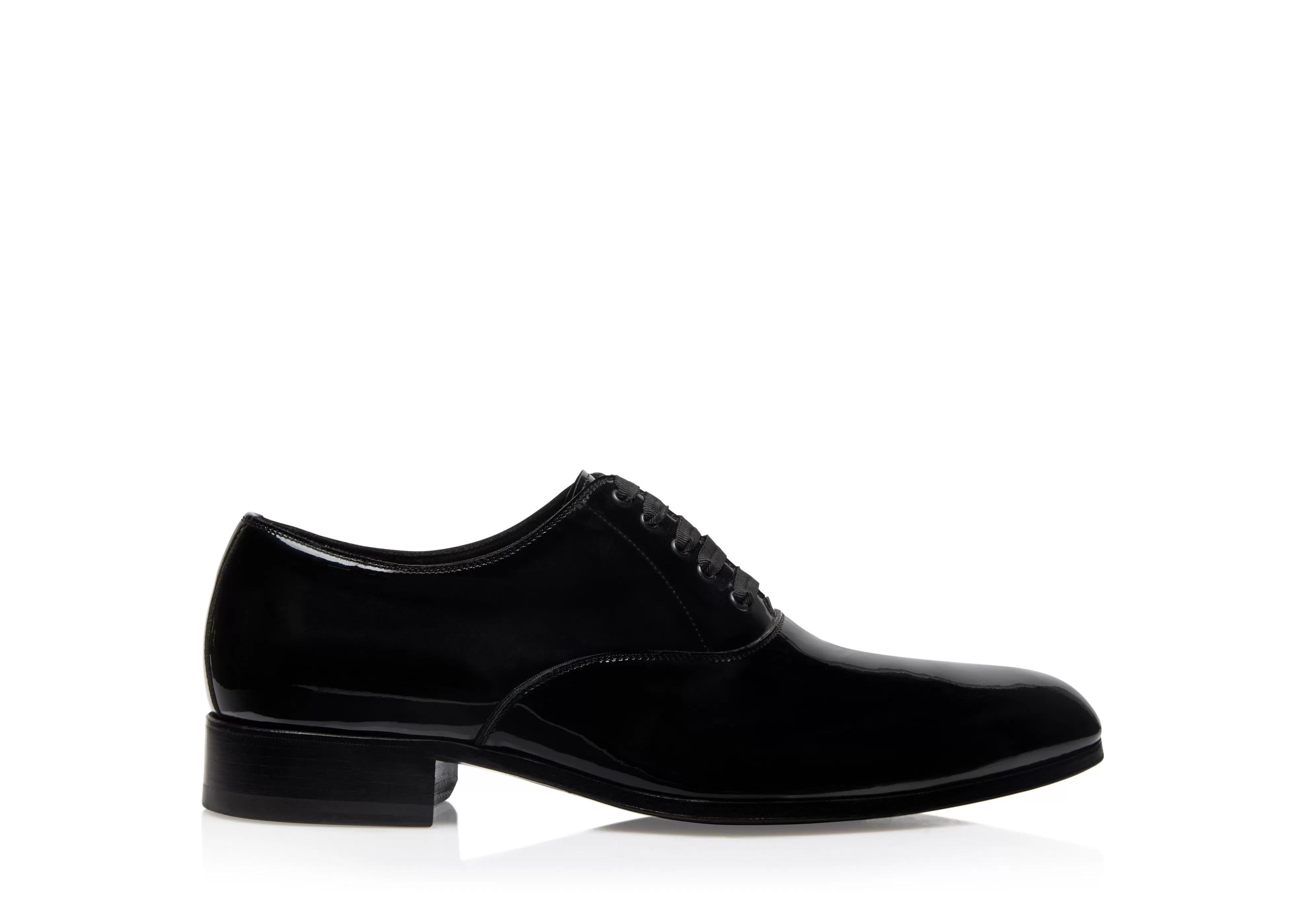 TOM FORD PATENT LEATHER EDGAR EVENING LACE UP BLACK^MEN | MEN Lace-ups | Evening