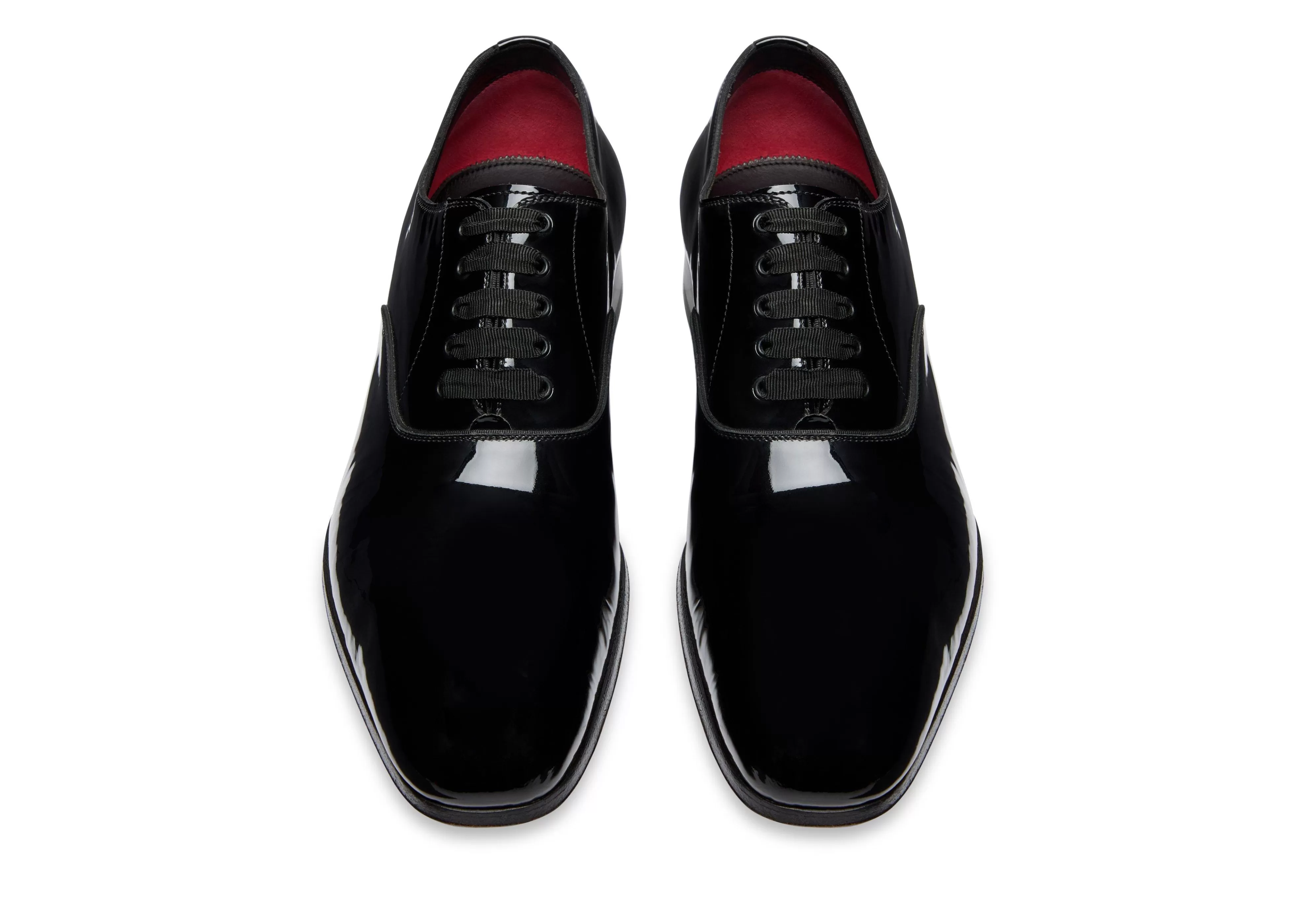 TOM FORD PATENT LEATHER EDGAR EVENING LACE UP BLACK^MEN | MEN Lace-ups | Evening