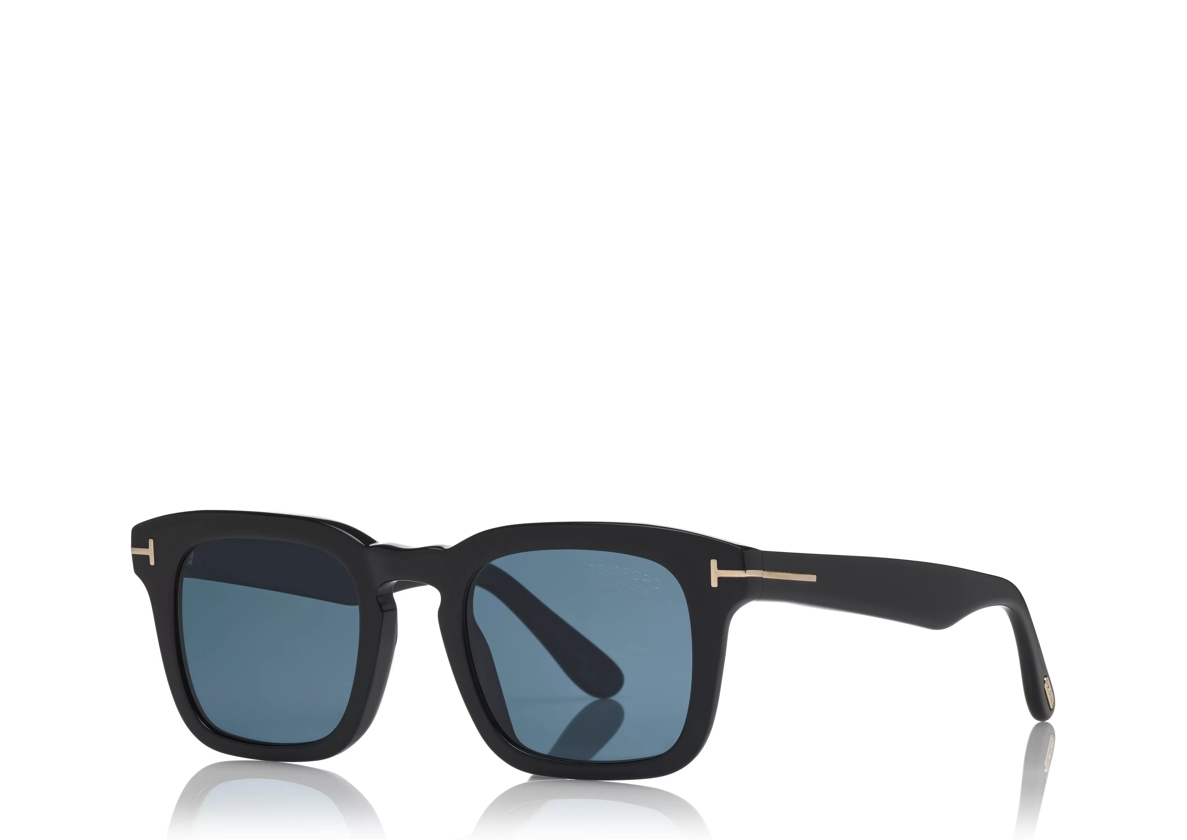 TOM FORD POLARIZED DAX SUNGLASSES BLACK^EYEWEAR SUNGLASSES