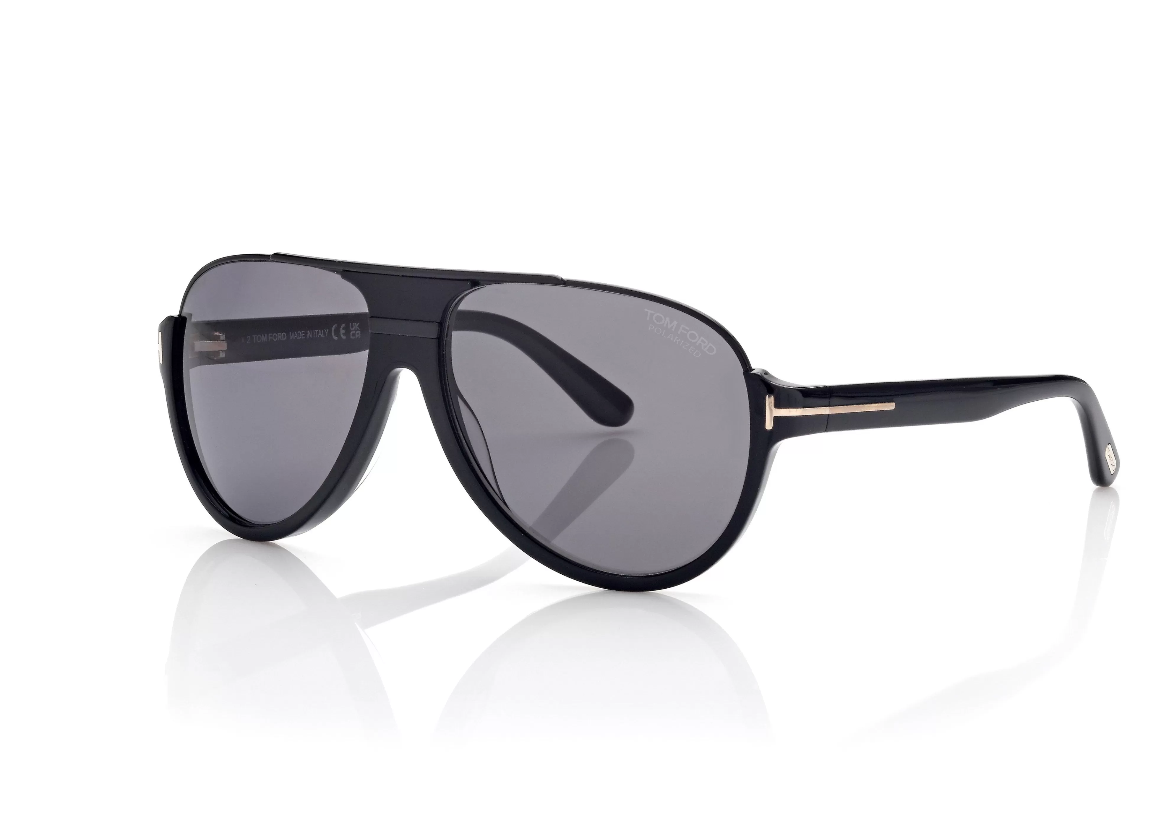 TOM FORD POLARIZED DIMITRY SUNGLASSES BLACK^EYEWEAR SUNGLASSES