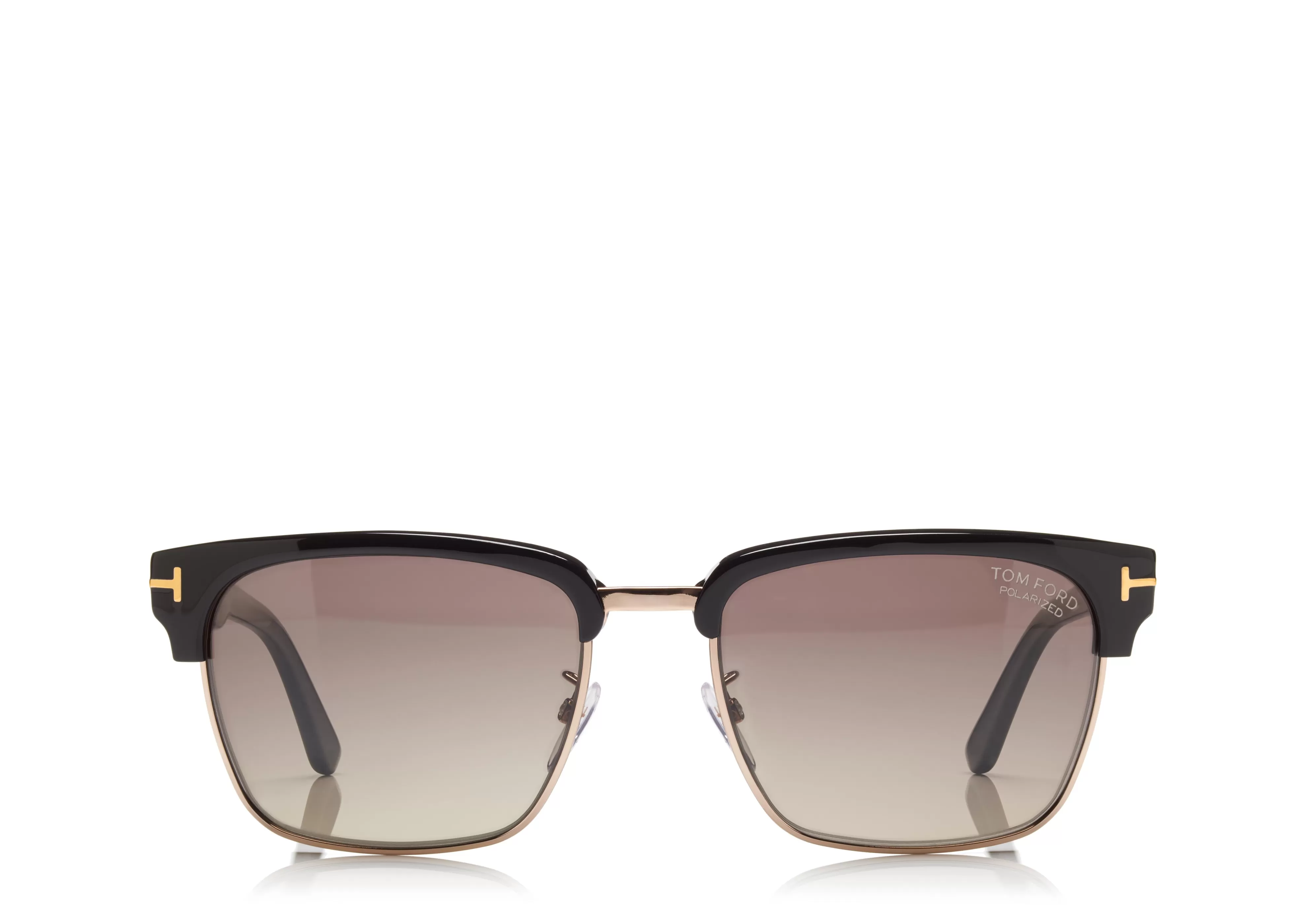 TOM FORD POLARIZED RIVER SUNGLASSES BLACK^EYEWEAR SUNGLASSES