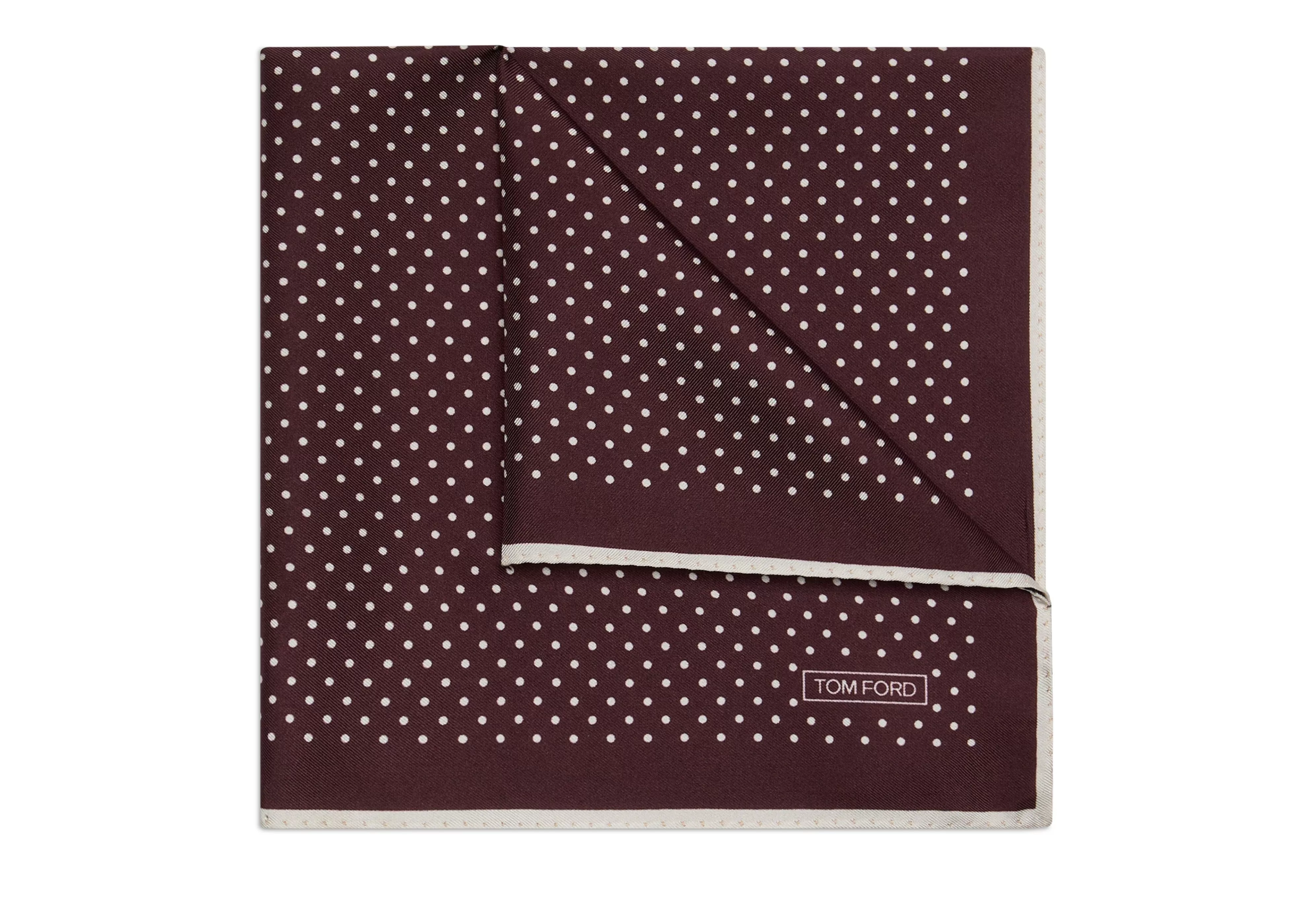 TOM FORD POLKA DOT POCKET SQUARE ^MEN Pocket Squares