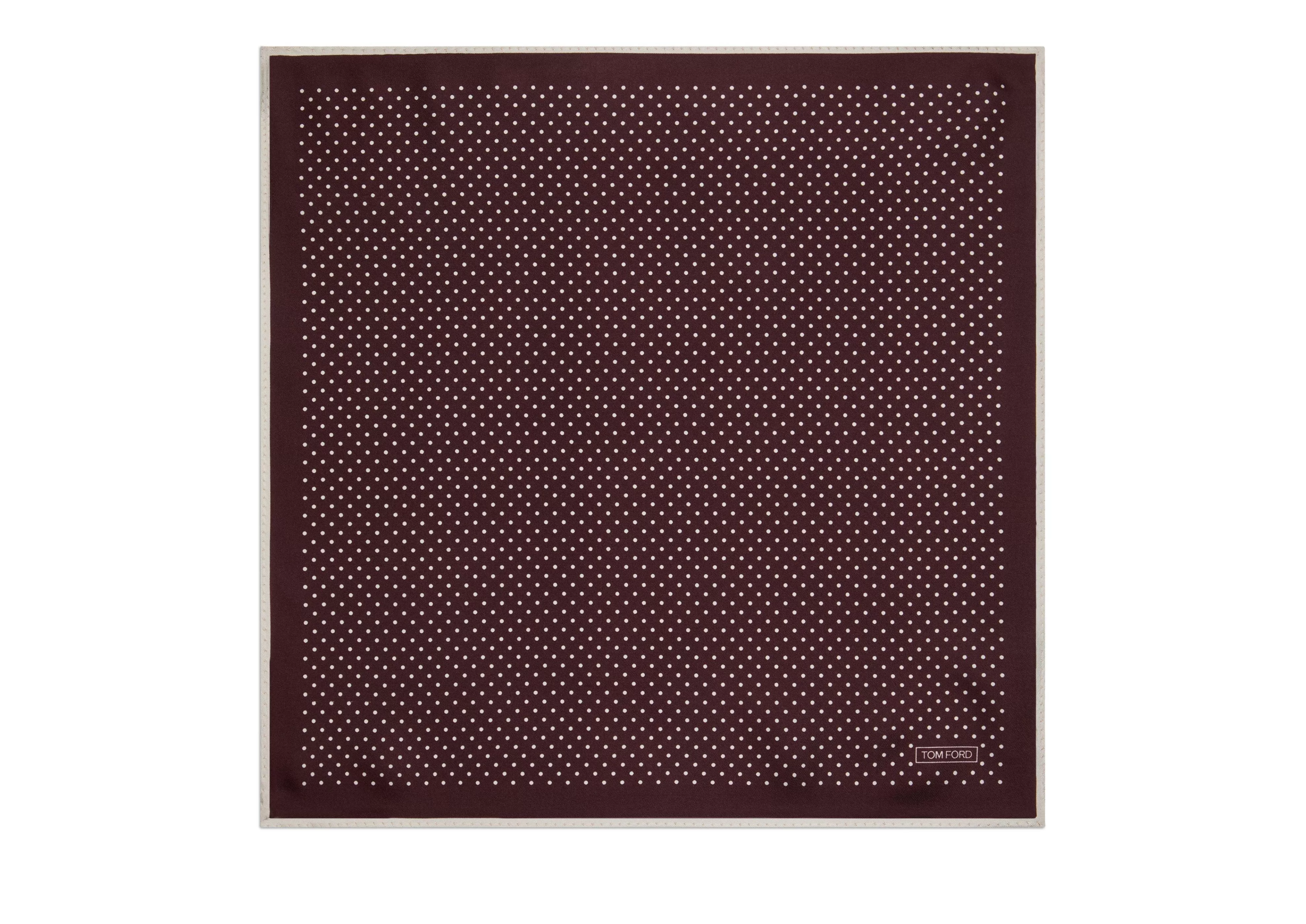 TOM FORD POLKA DOT POCKET SQUARE ^MEN Pocket Squares