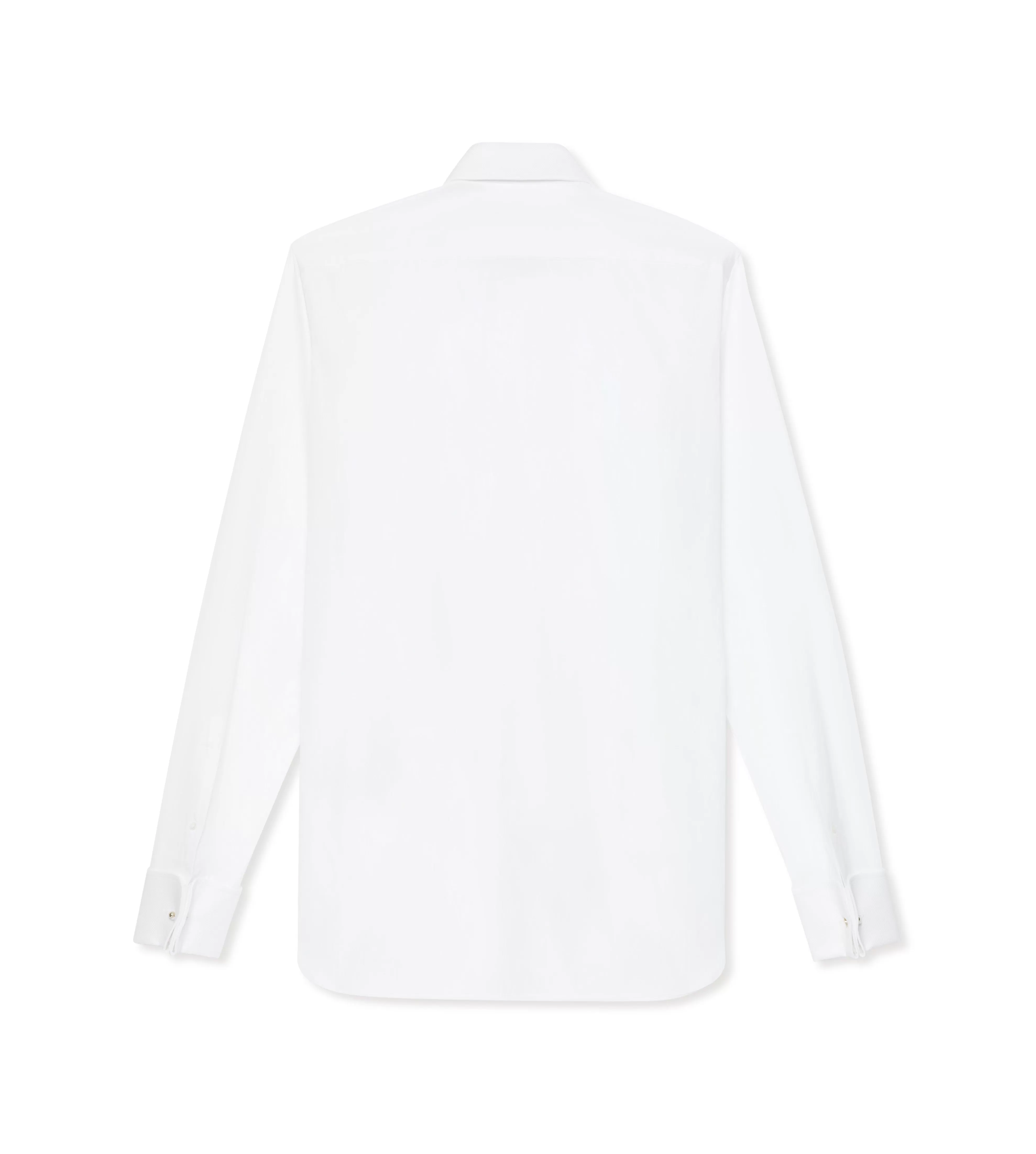 TOM FORD POPLIN CLASSIC FIT EVENING SHIRT OPTICAL WHITE^MEN | MEN Shirts | Evening