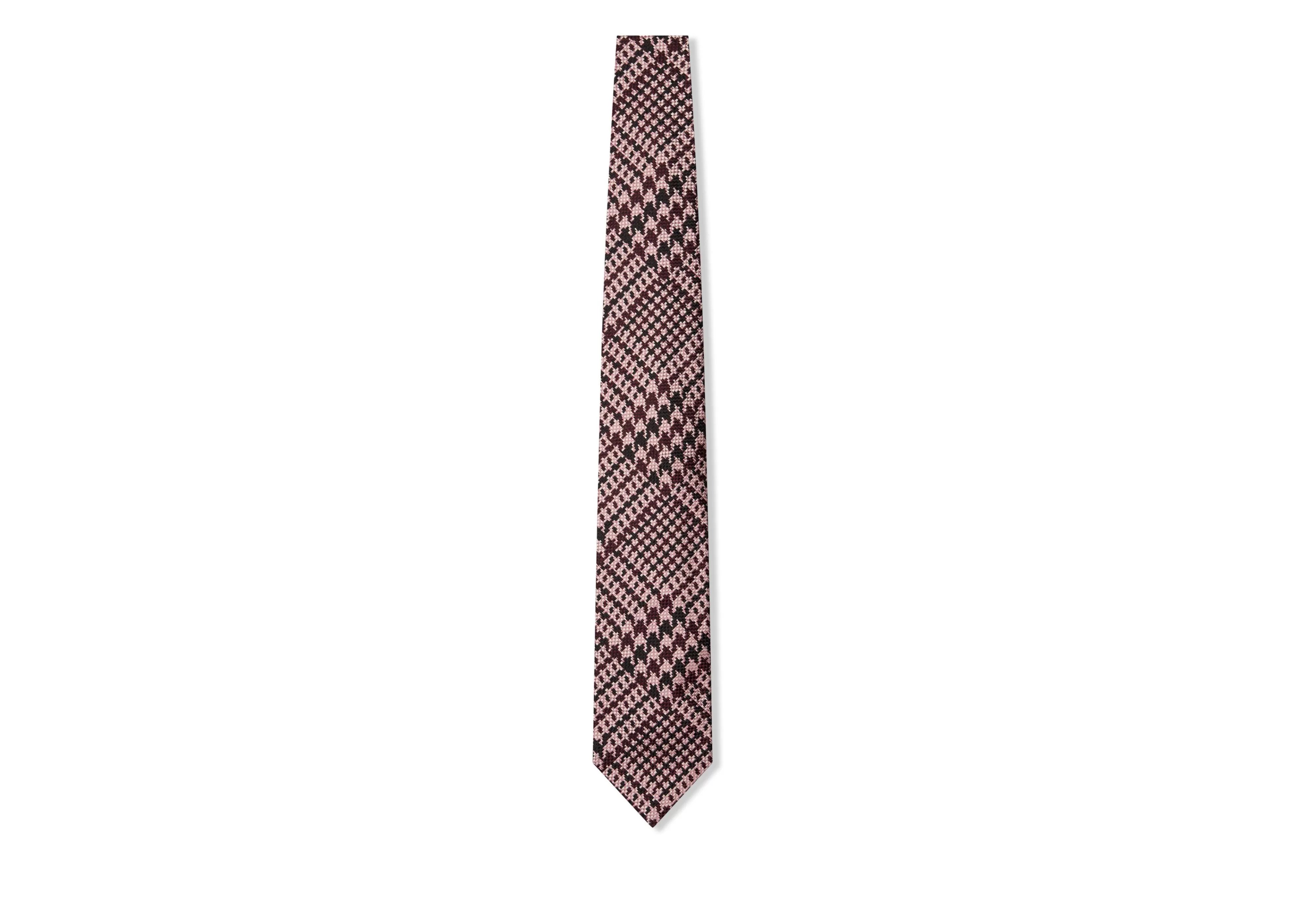 TOM FORD PRINCE OF WALES TIE ^MEN Ties & Bow Ties