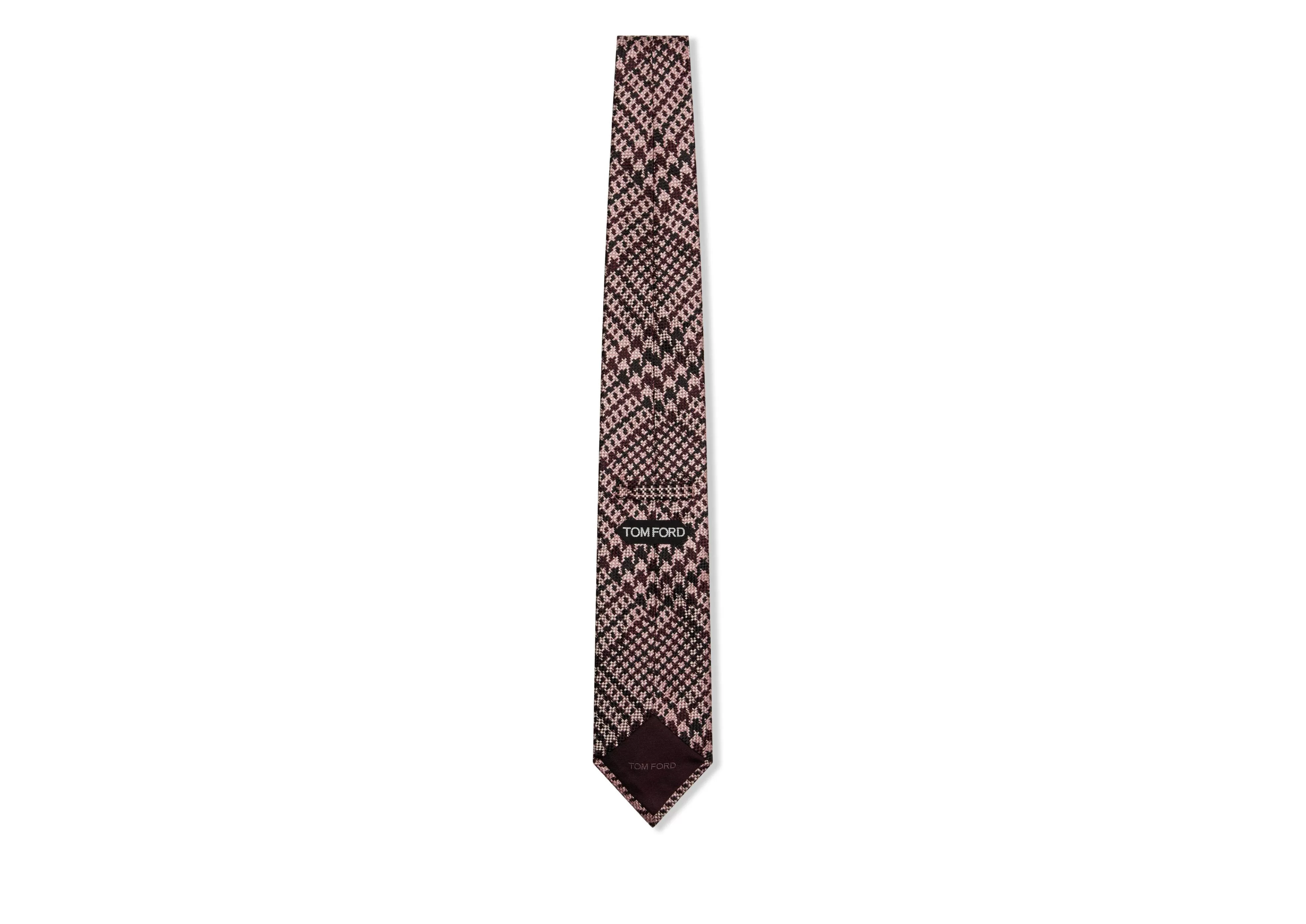 TOM FORD PRINCE OF WALES TIE ^MEN Ties & Bow Ties