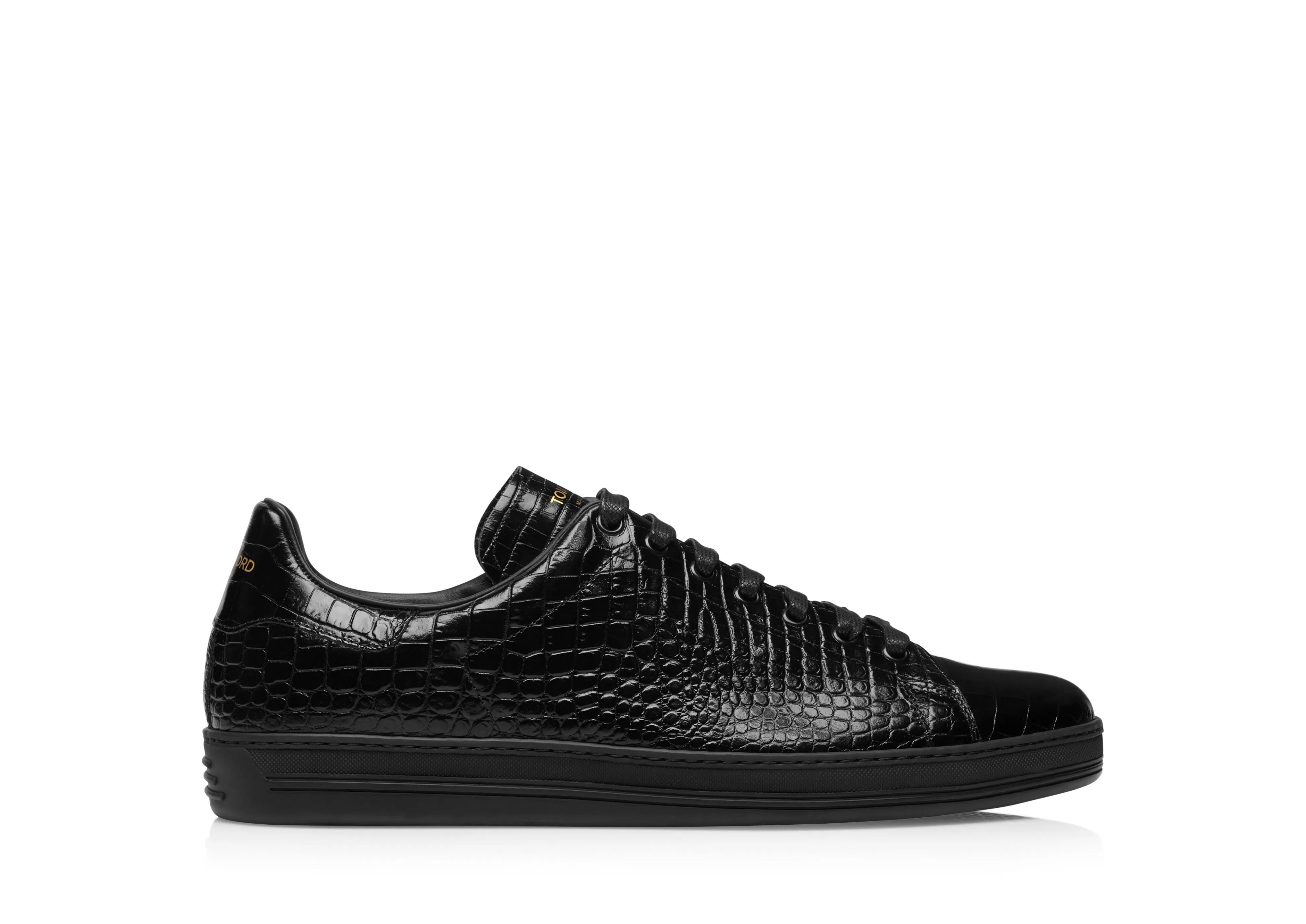 TOM FORD PRINTED ALLIGATOR WARWICK SNEAKER ^MEN Sneakers