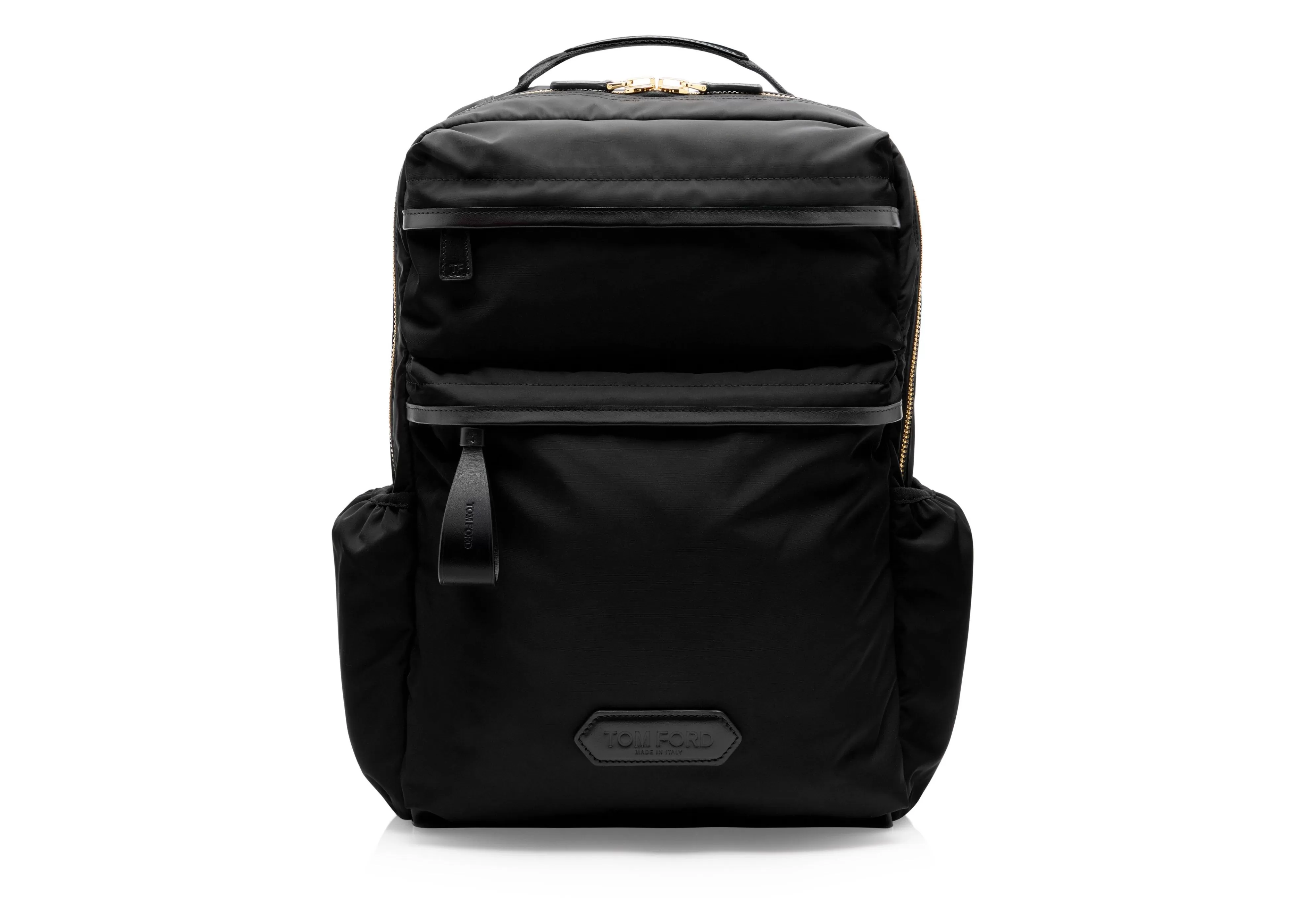 TOM FORD RECYCLED NYLON BACKPACK BLACK^MEN Backpacks