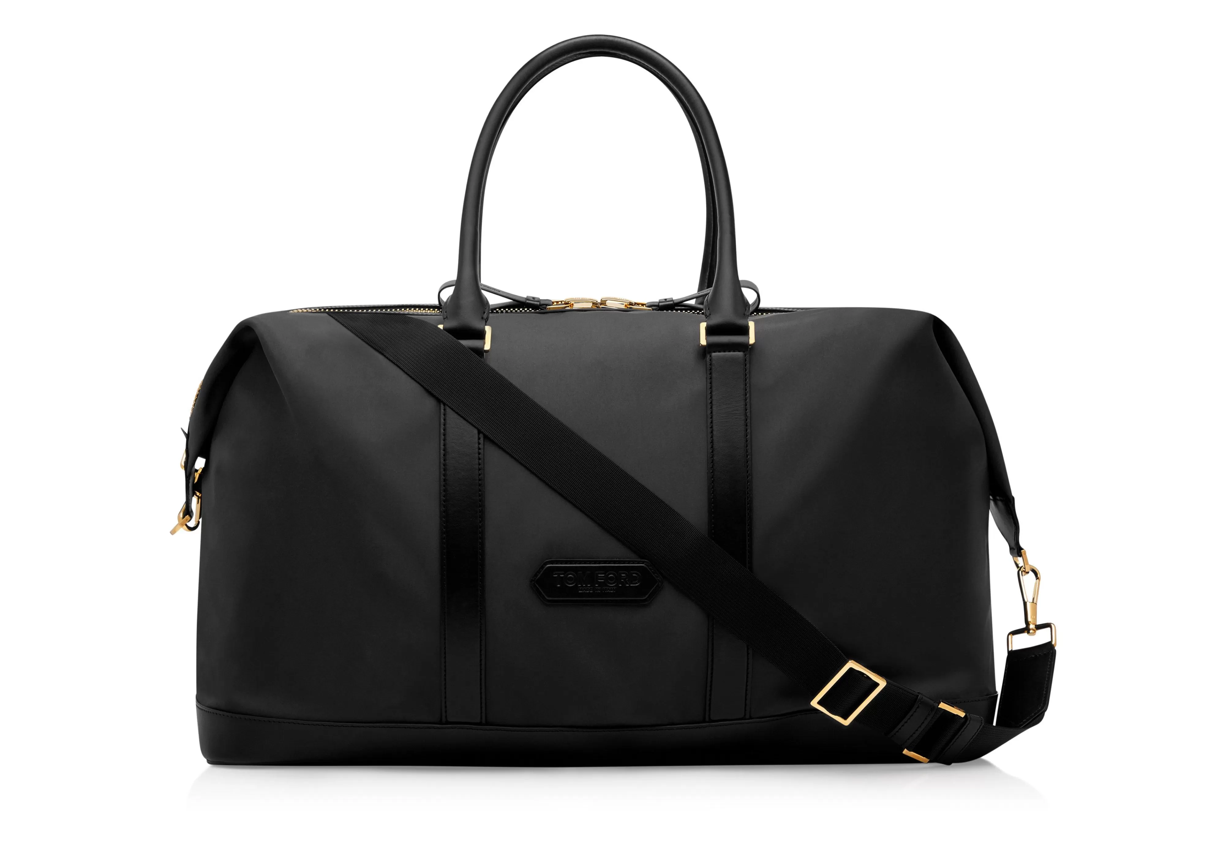 TOM FORD RECYCLED NYLON HOLDALL BLACK^MEN | MEN Luggage | JETSETTER EDIT