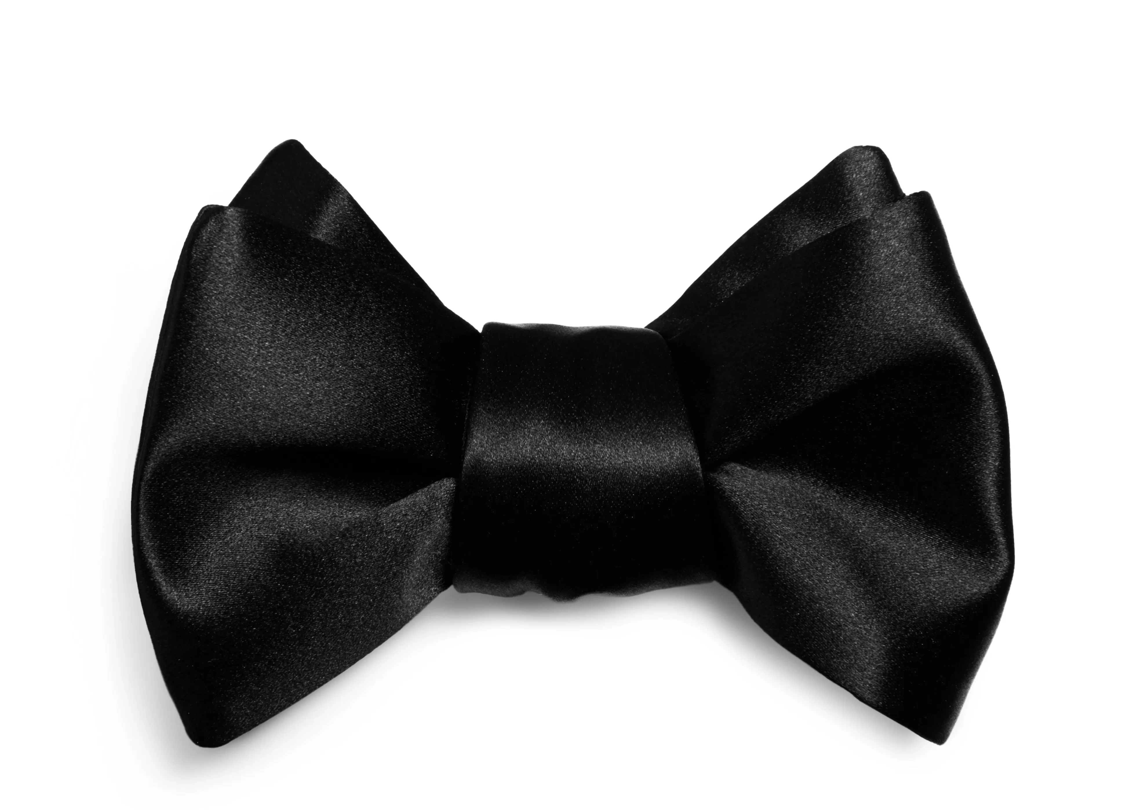 TOM FORD SATIN CLASSIC PRE-TIED EVENING BOW TIE BLACK^MEN Ties & Bow Ties