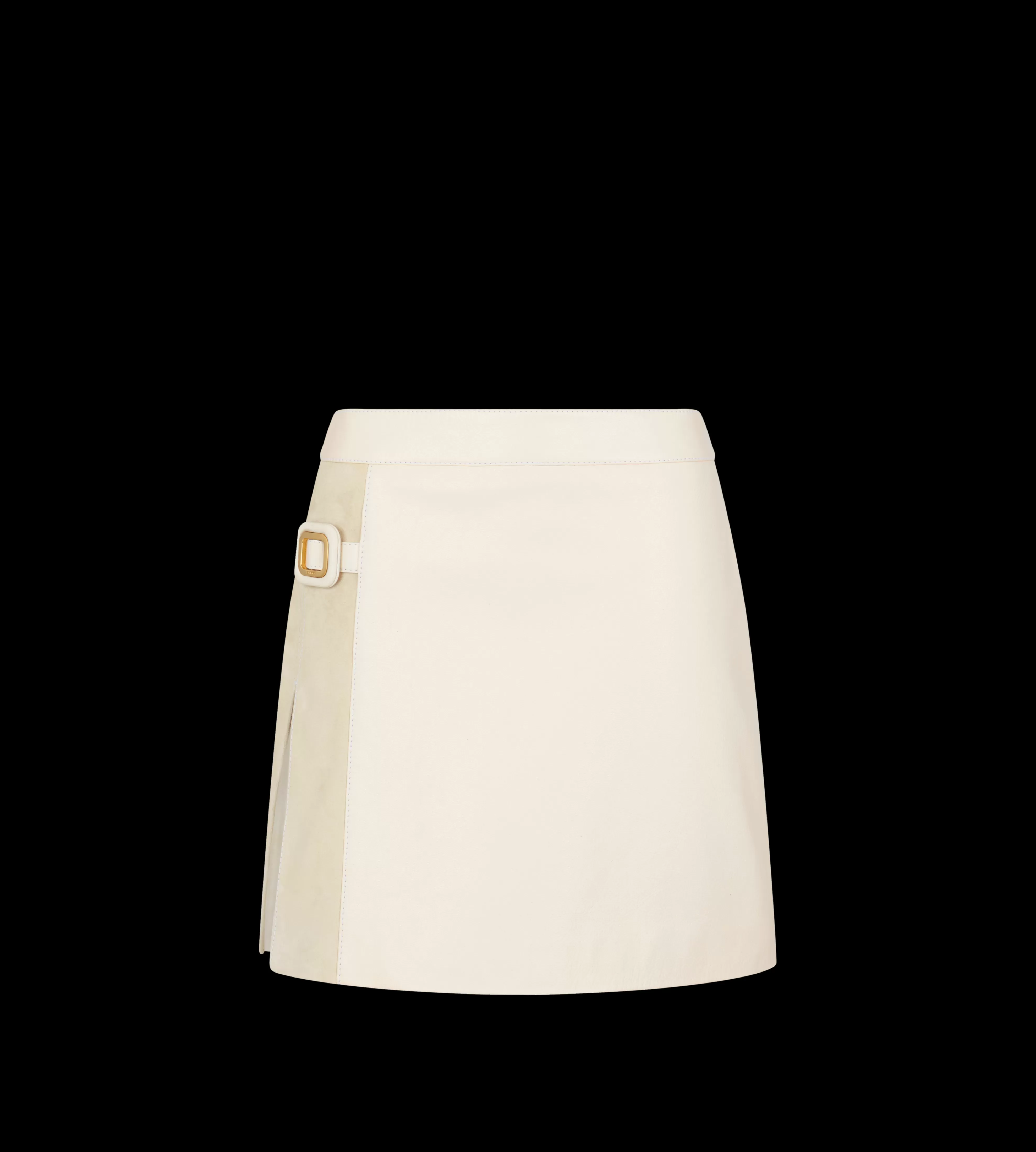 TOM FORD SHINY GOAT PLONGE' AND CASHMERE SUEDE MINI SKIRT ^WOMEN Skirts