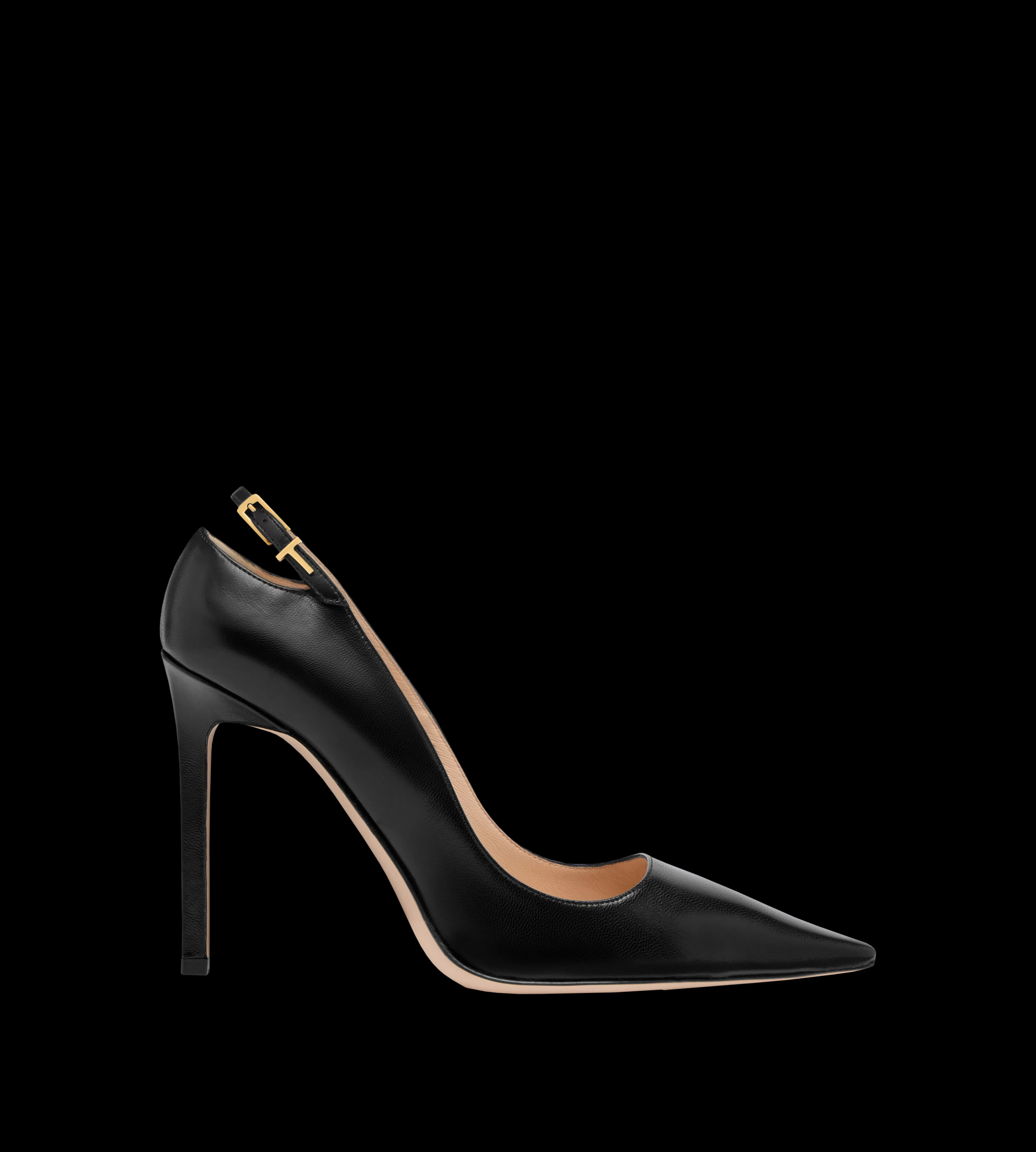 TOM FORD SHINY LEATHER ANGELINA PUMP BLACK^WOMEN | WOMEN Pumps | SPRING 24