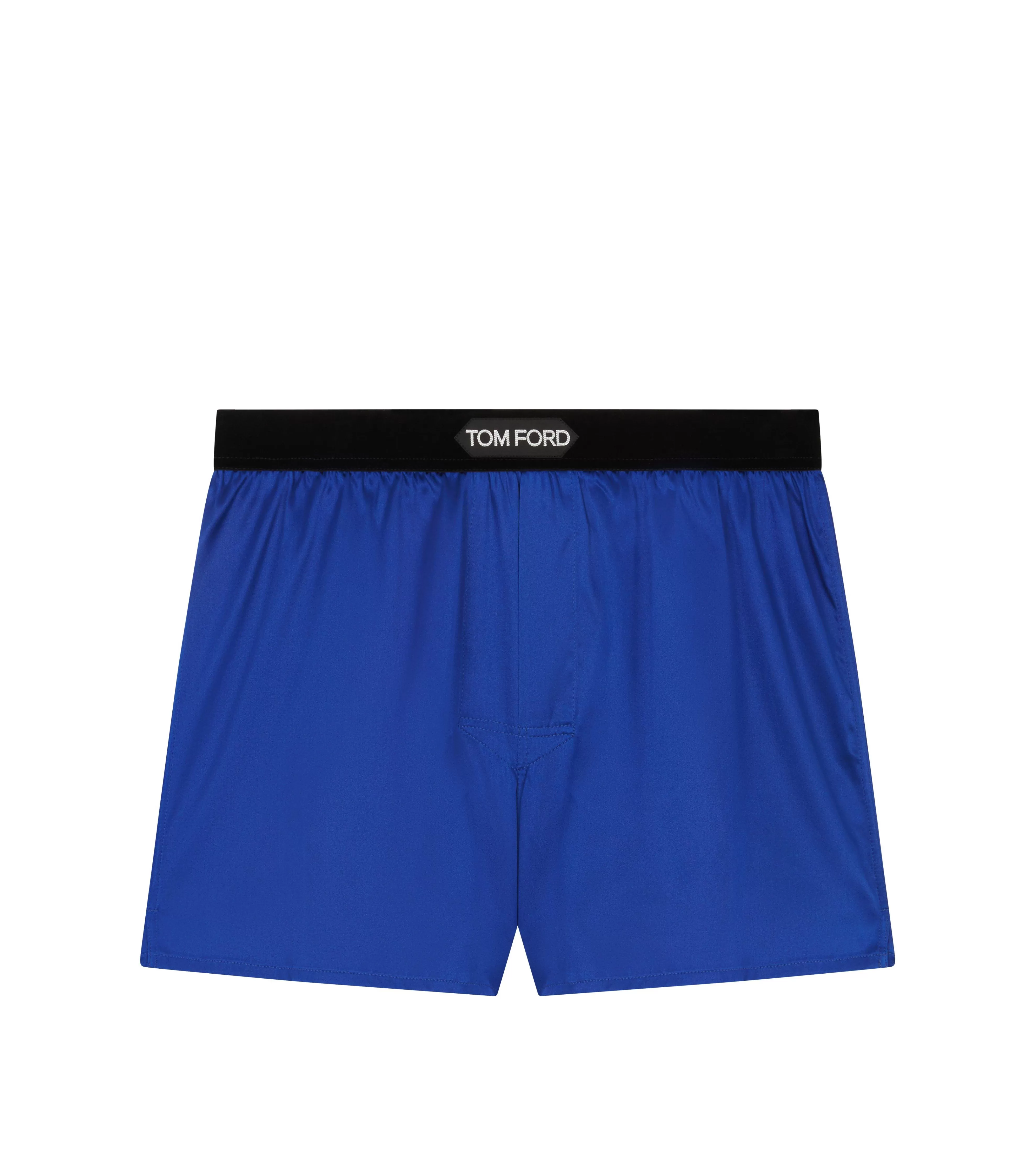 TOM FORD SILK BOXERS BLUE^MEN BOXERS