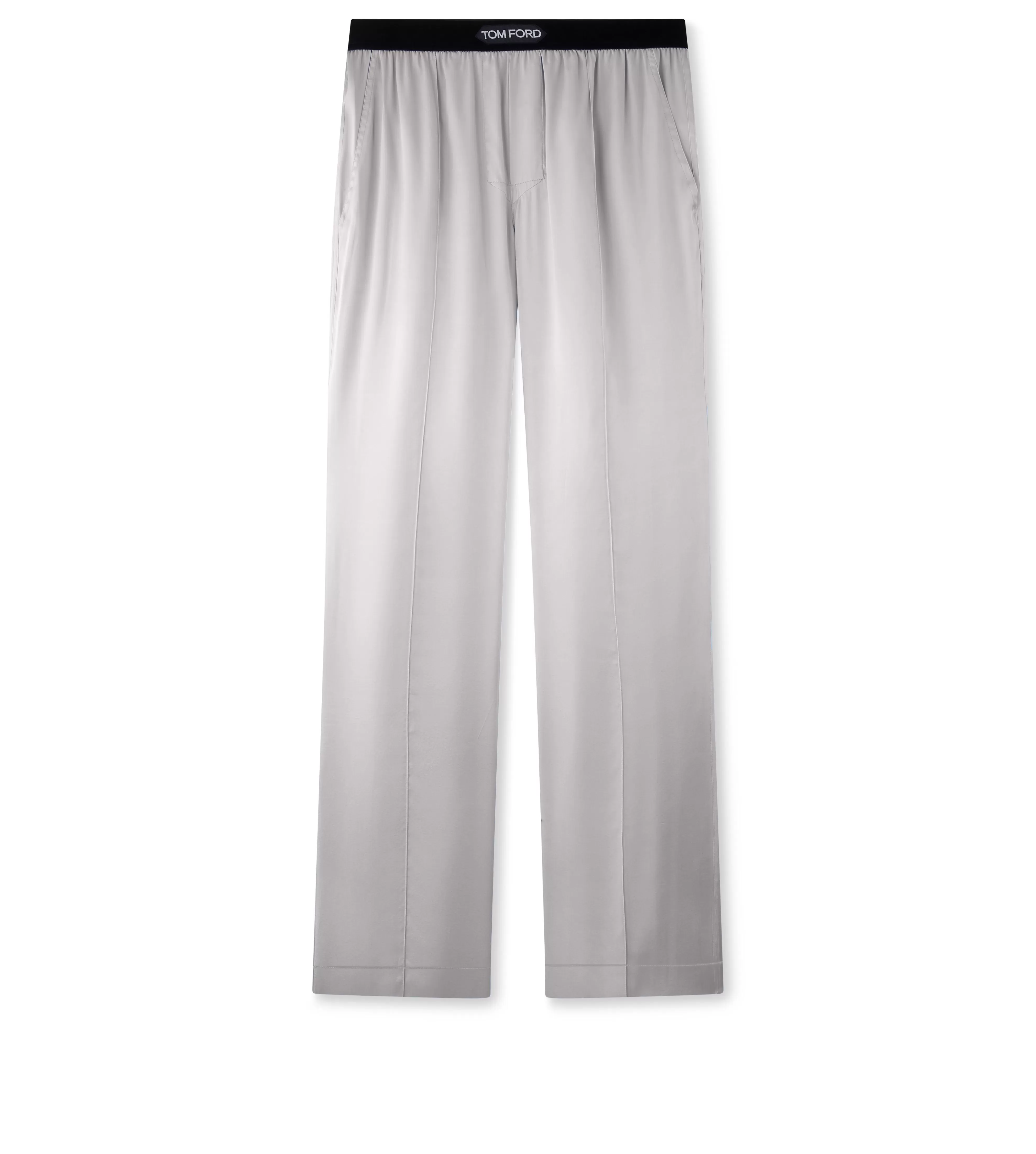 TOM FORD SILK PAJAMA PANTS LIGHT GREY^MEN PAJAMA PANTS & LONG JOHNS