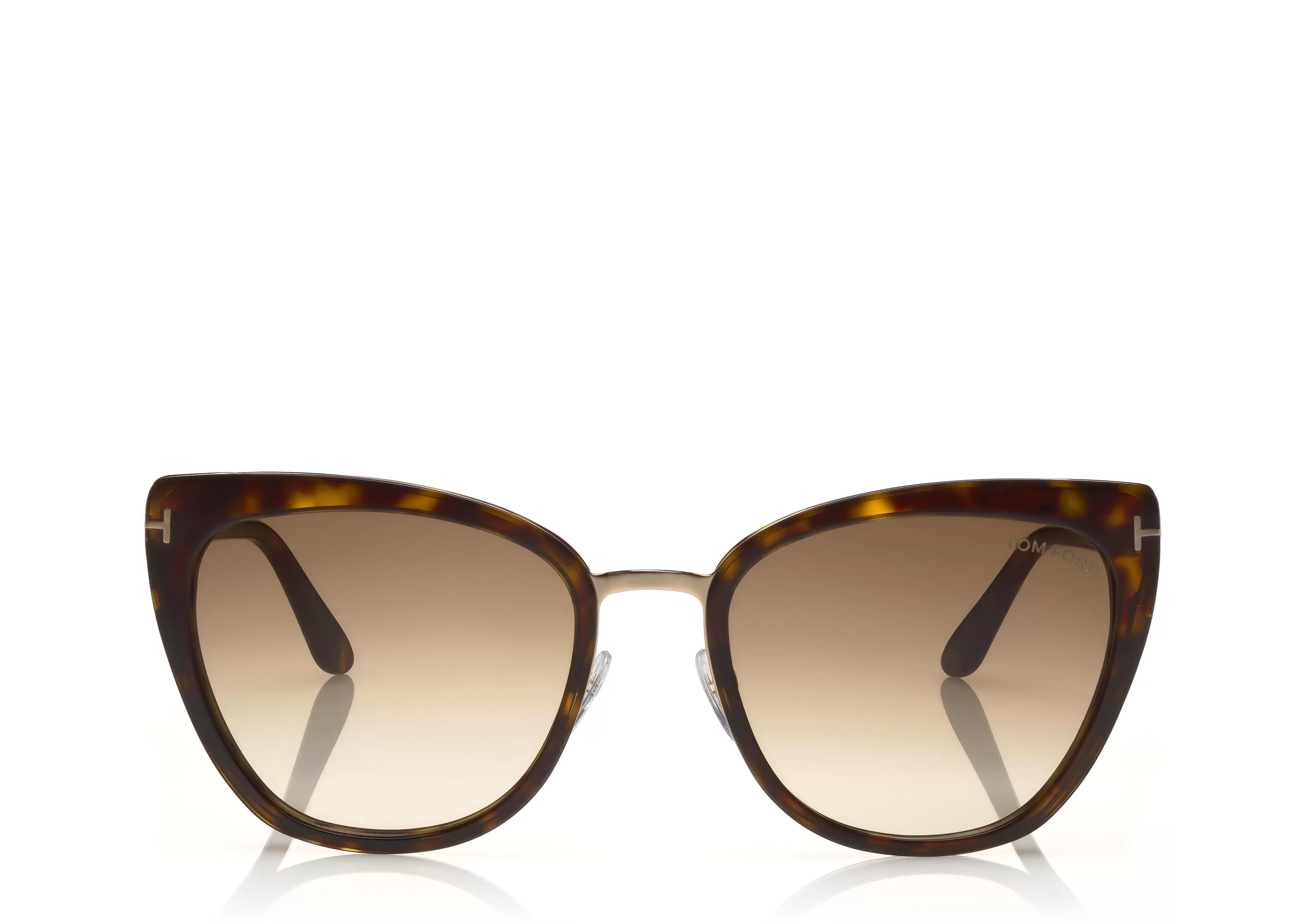 TOM FORD SIMONA SUNGLASSES DARK HAVANA^EYEWEAR SUNGLASSES