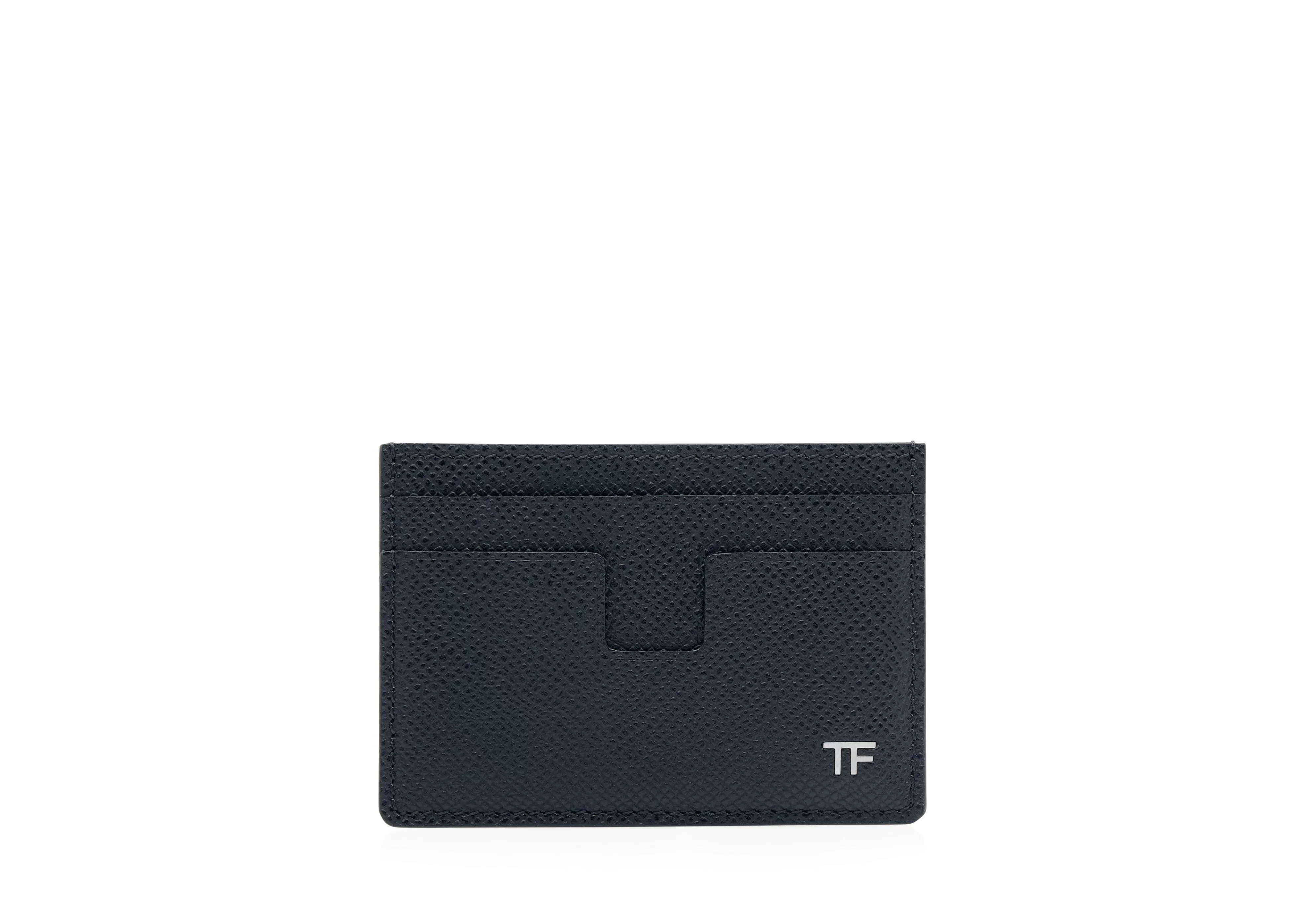 TOM FORD SMALL GRAIN LEATHER MONEY CLIP CARDHOLDER ^MEN JETSETTER EDIT