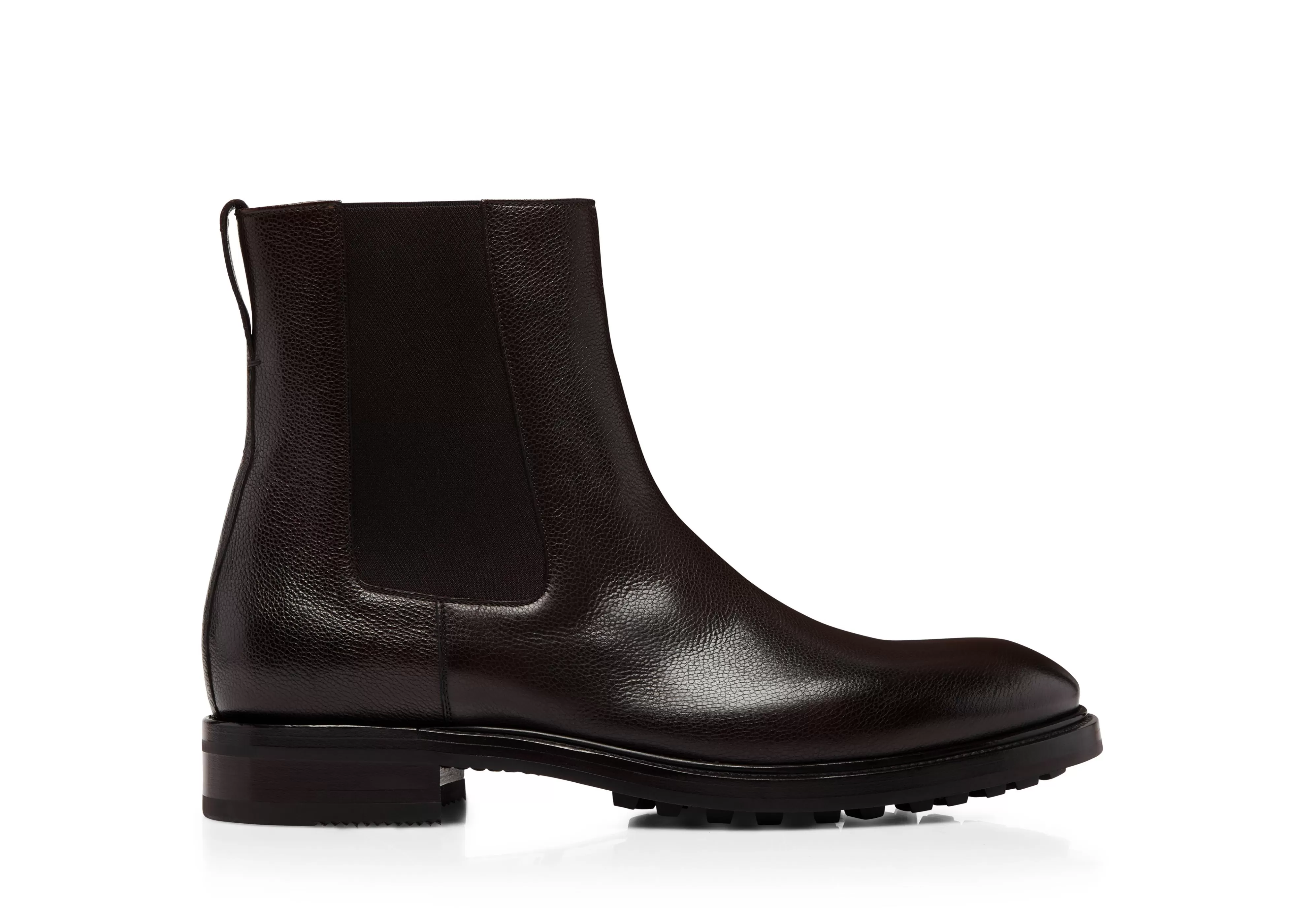 TOM FORD SMALL GRAIN LEATHER STUART CHELSEA BOOT ^MEN Boots