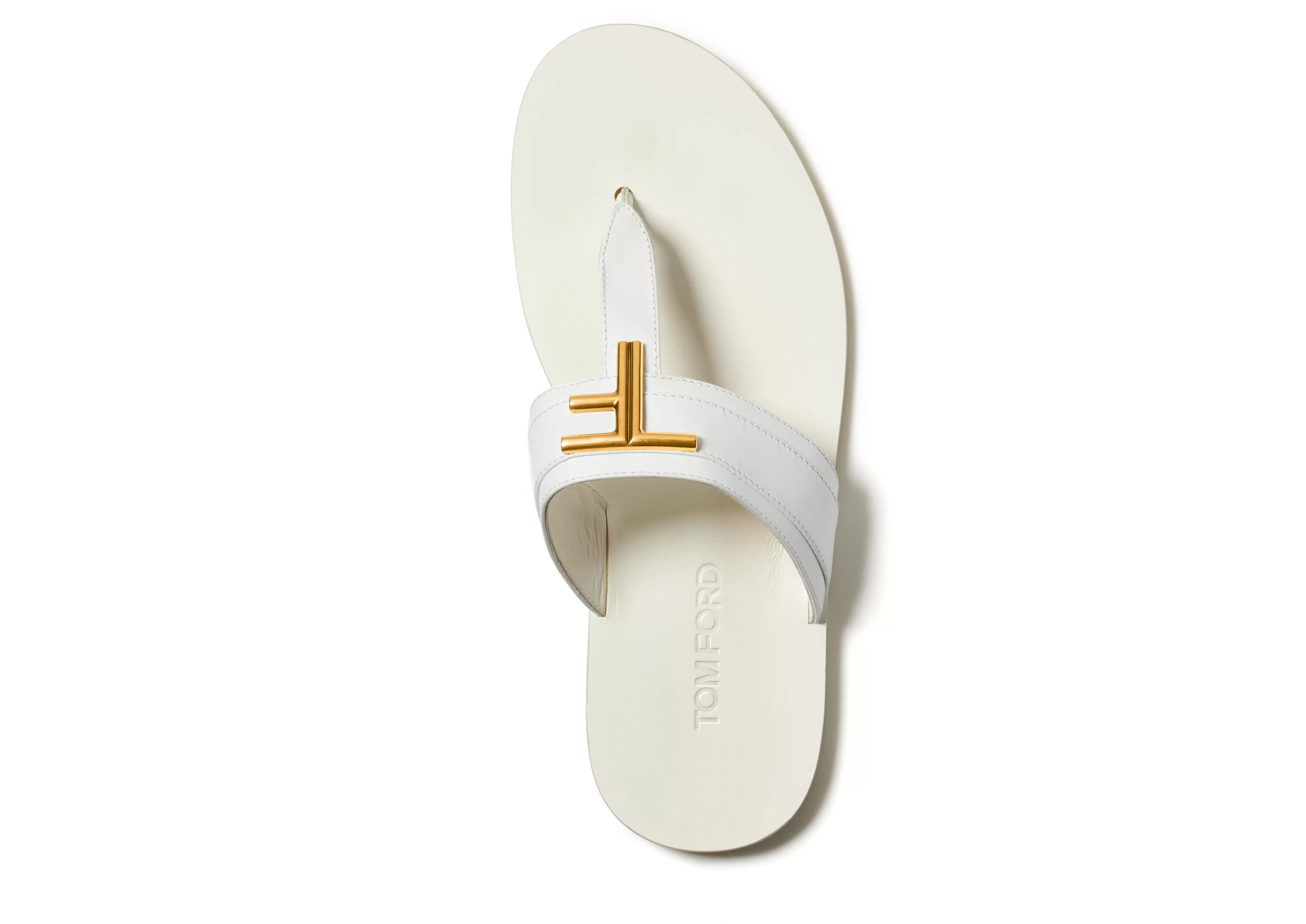 TOM FORD SMOOTH LEATHER BRIGHTON SANDAL ^MEN JETSETTER EDIT