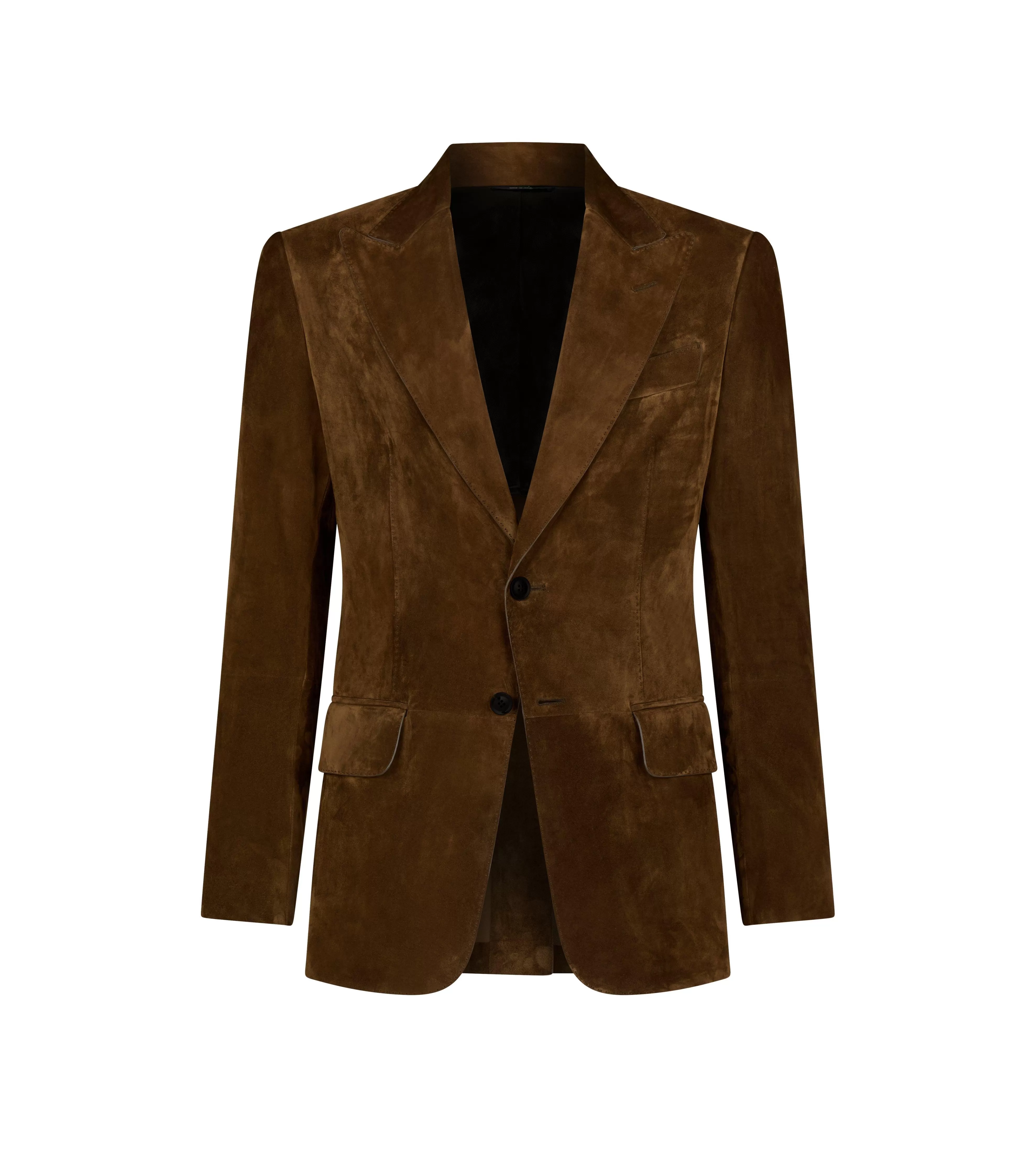 TOM FORD SOFT SUEDE SARTORIAL BLAZER CIGAR^MEN | MEN Jackets | Outerwear