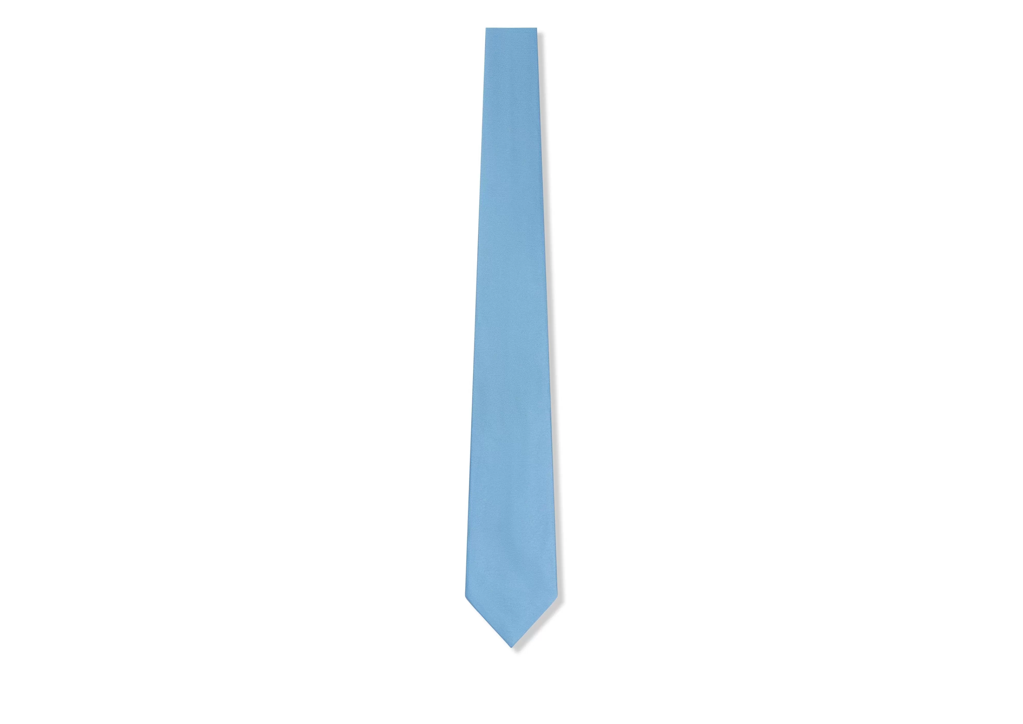 TOM FORD SOLID TWILL TIE 70'S BLUE^MEN Ties & Bow Ties