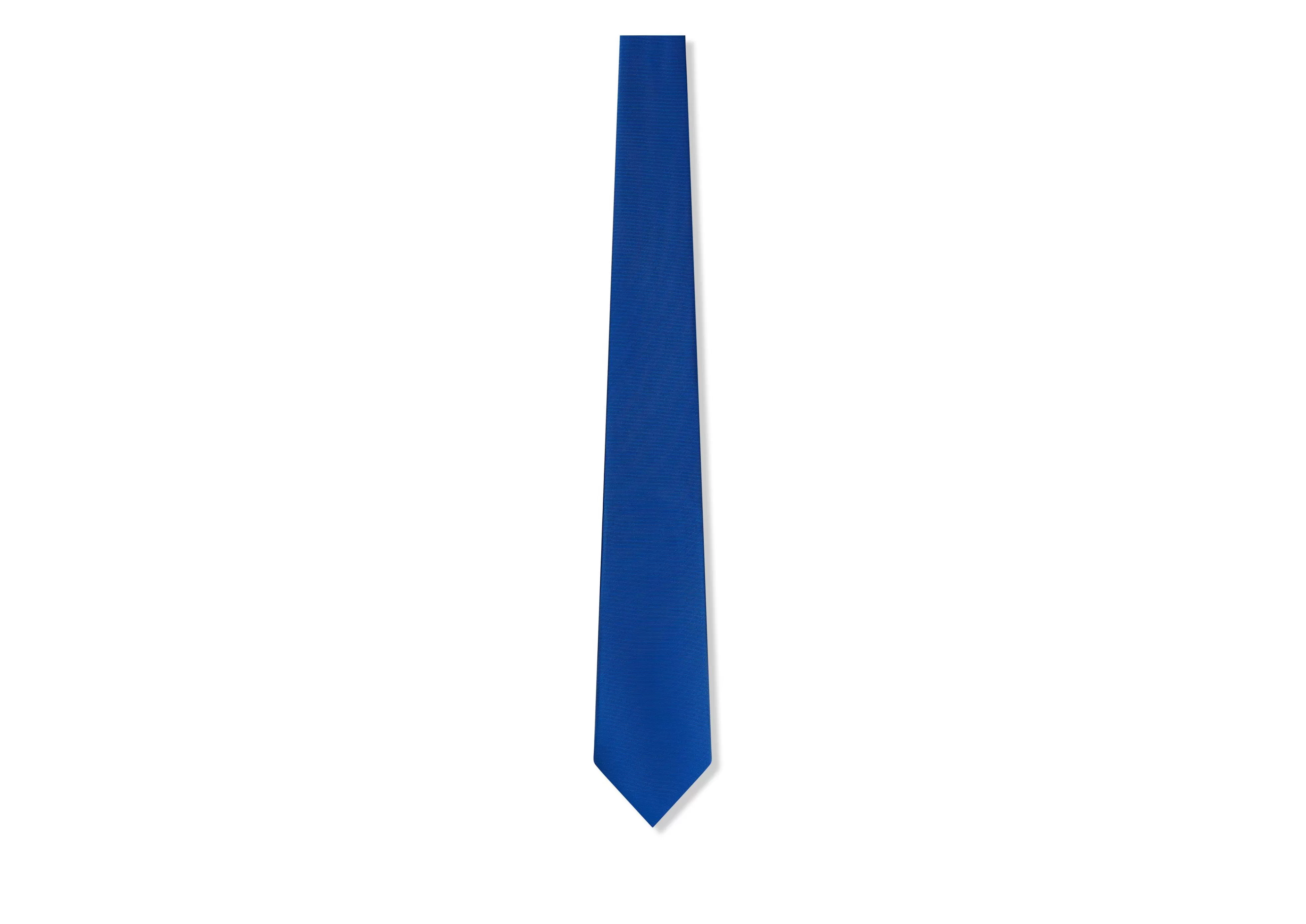 TOM FORD SOLID TWILL TIE ROYAL BLUE^MEN Ties & Bow Ties