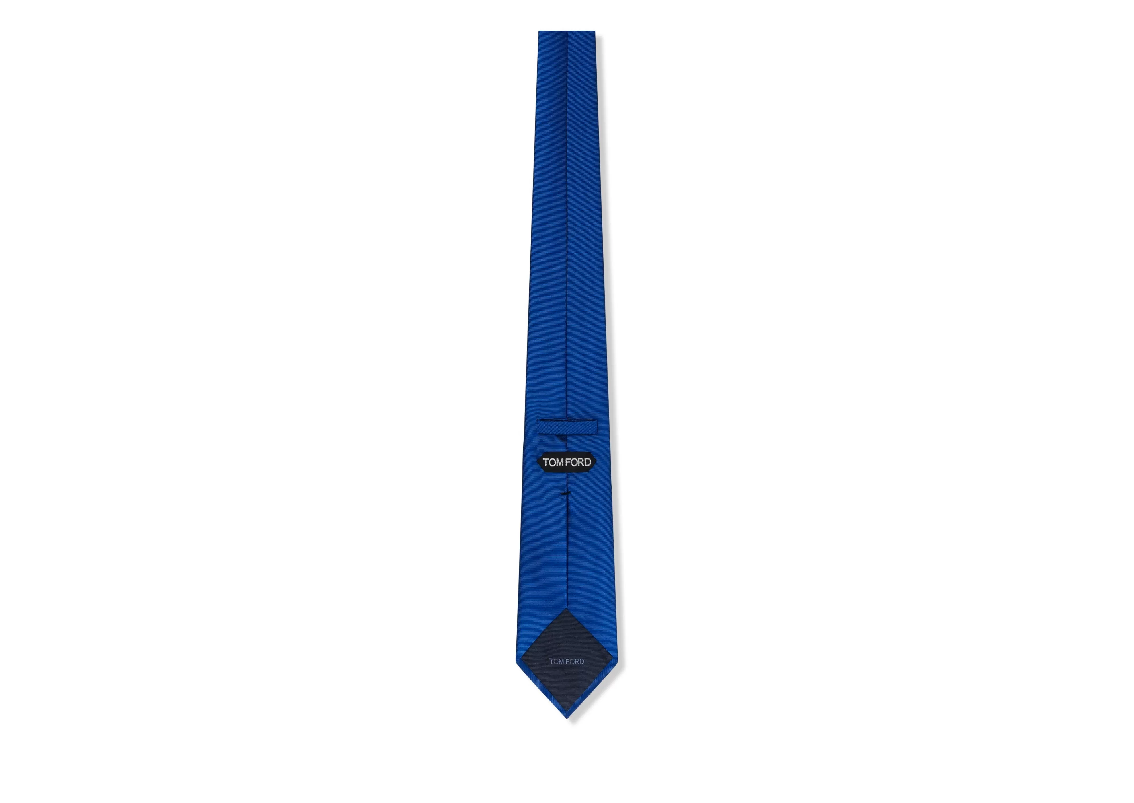 TOM FORD SOLID TWILL TIE ROYAL BLUE^MEN Ties & Bow Ties