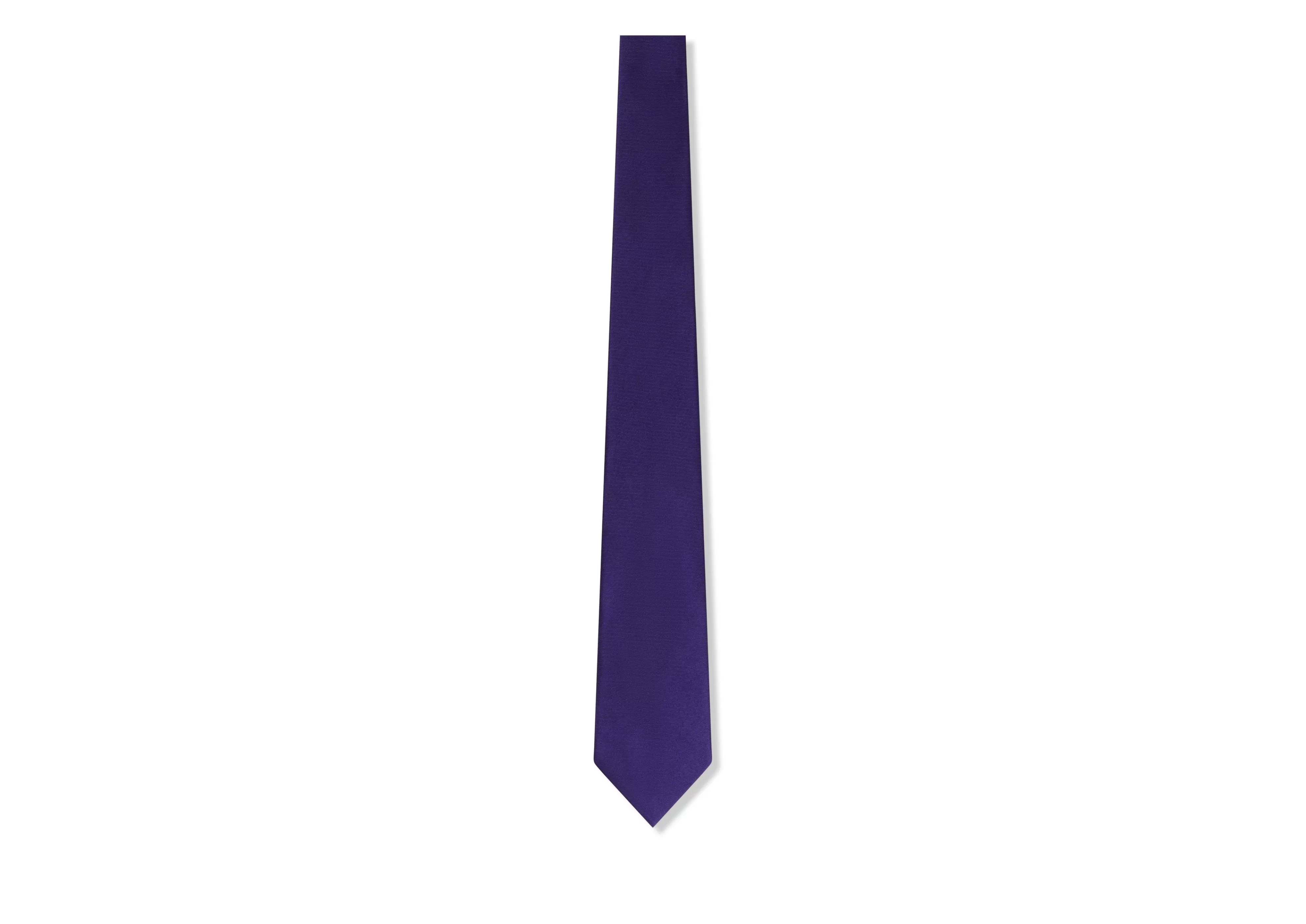 TOM FORD SOLID TWILL TIE GRAPE^MEN Ties & Bow Ties