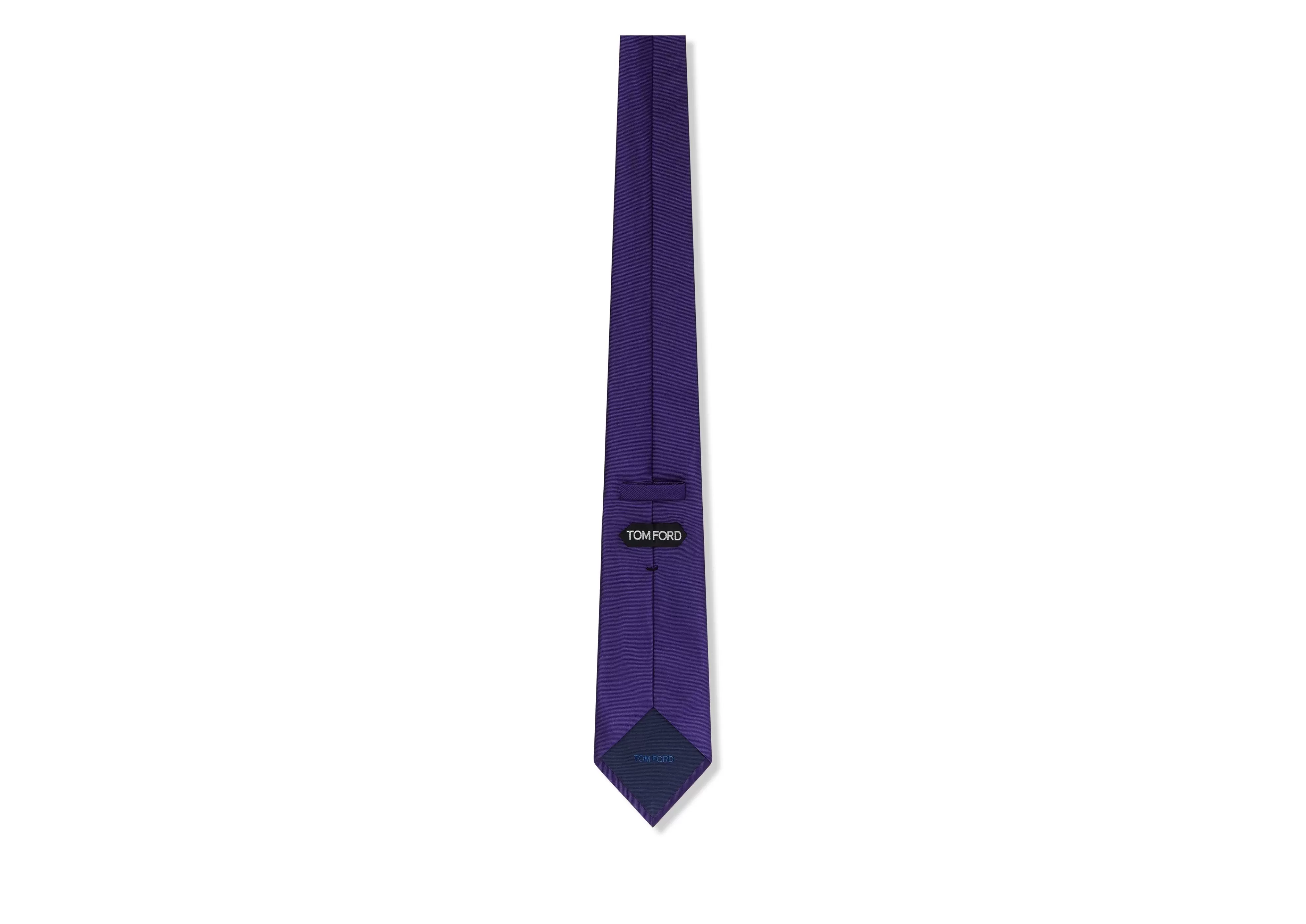 TOM FORD SOLID TWILL TIE GRAPE^MEN Ties & Bow Ties