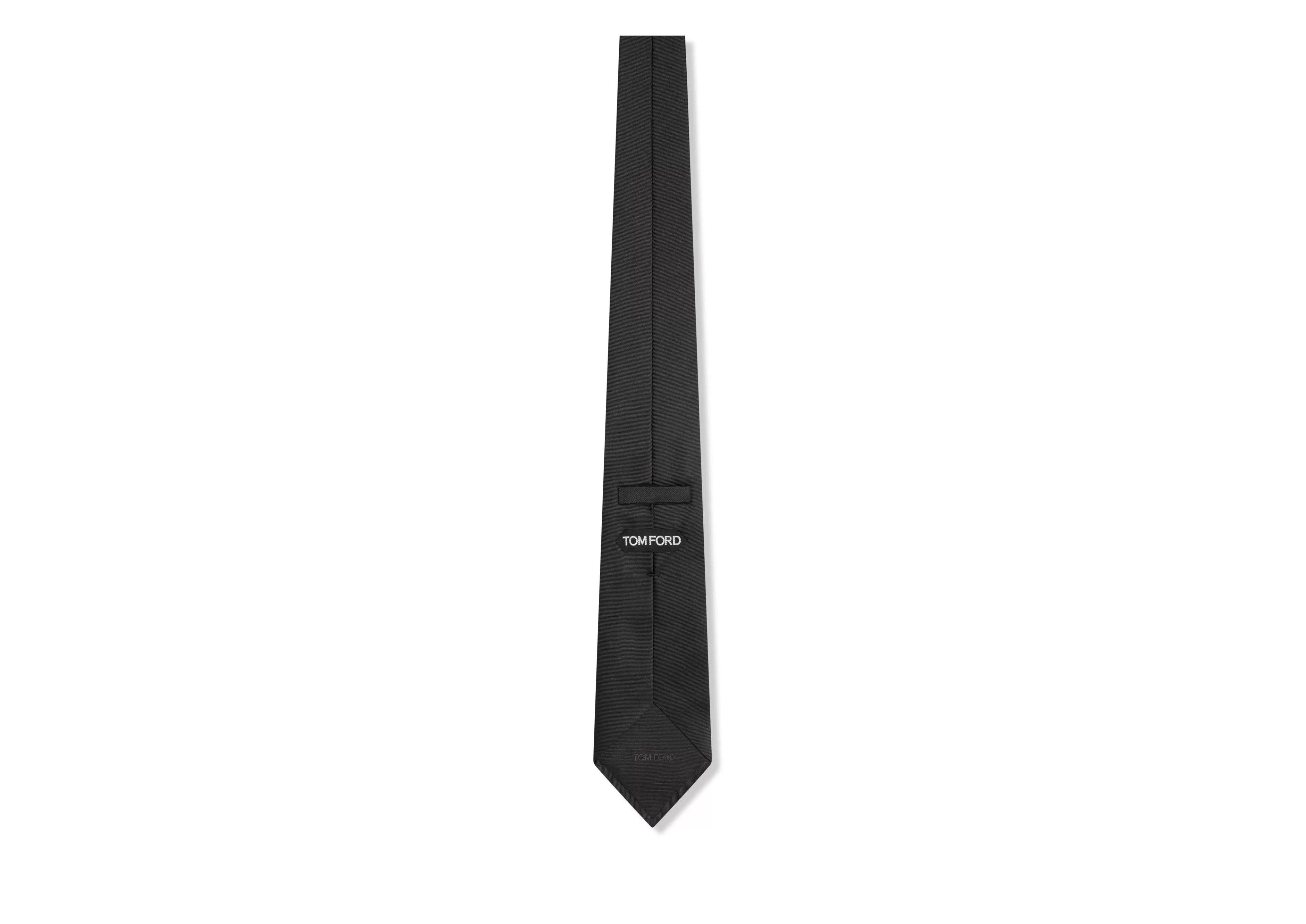 TOM FORD SOLID TWILL TIE BLACK^MEN Ties & Bow Ties