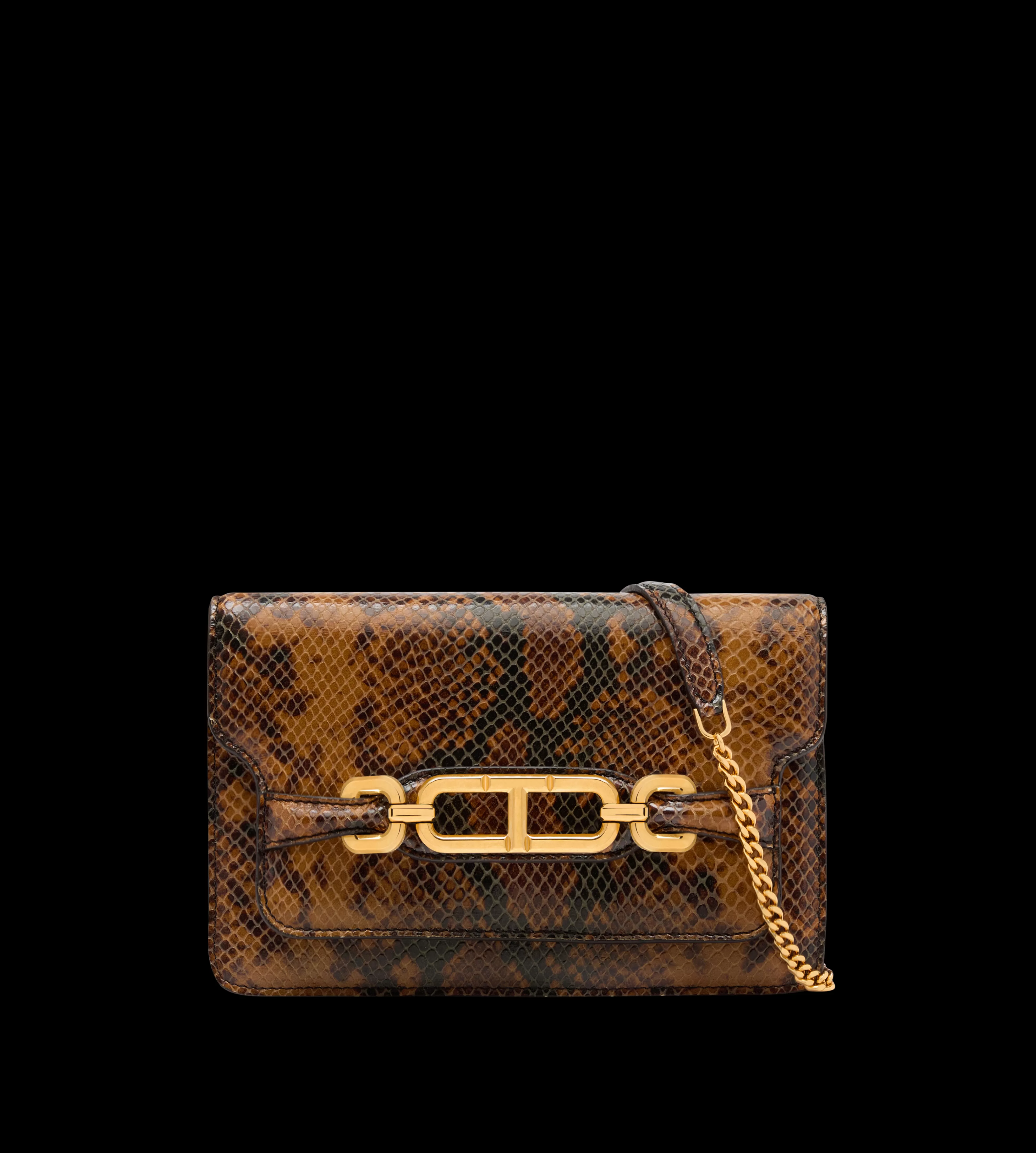 TOM FORD STAMPED PYTHON LEATHER WHITNEY SMALL SHOULDER BAG CARAMEL^WOMEN | WOMEN | WOMEN | WOMEN Shoulder Bags | Cross Body Bags | Clutches | SPRING 24