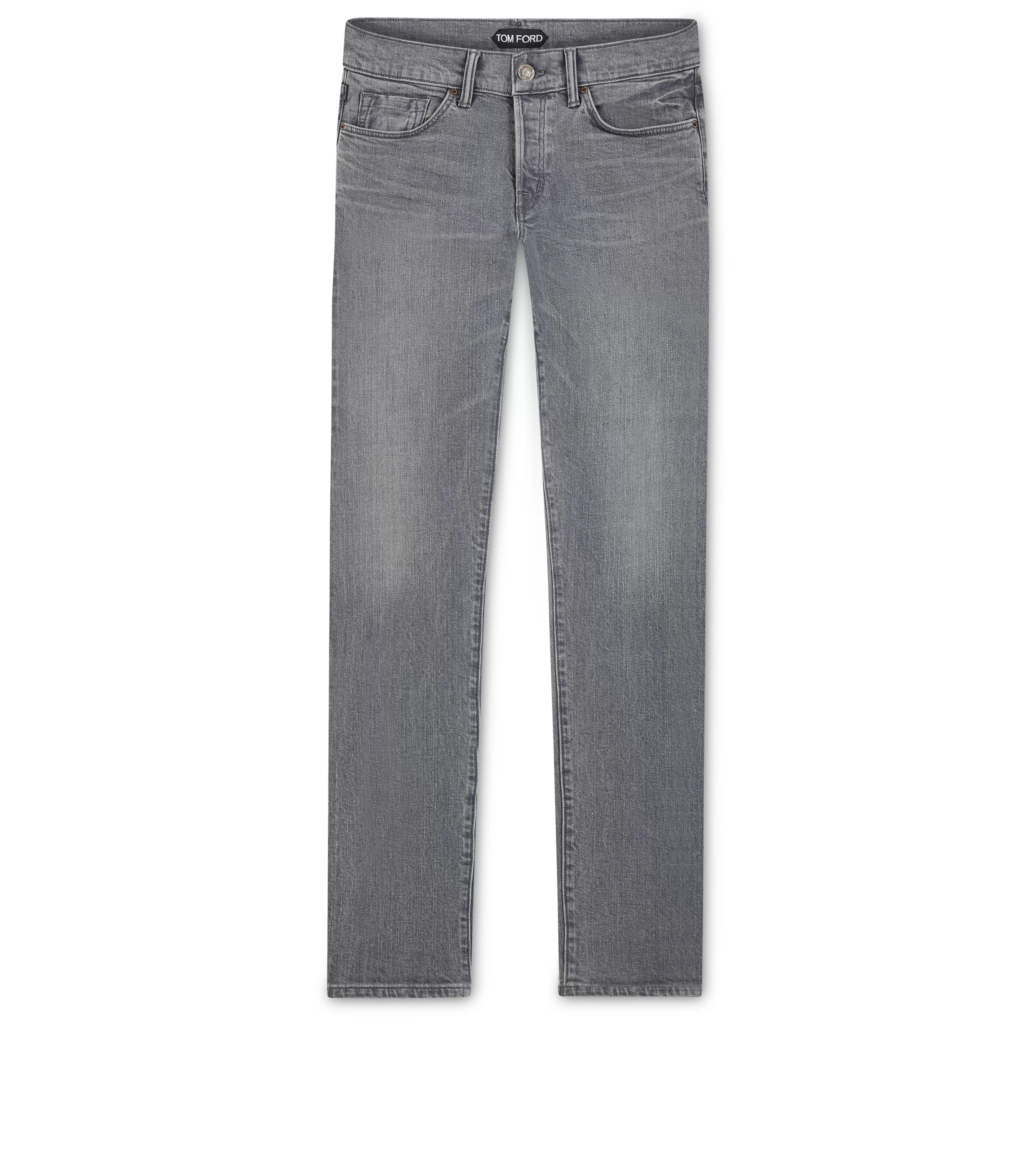 TOM FORD STRAIGHT JAPANESE SELVEDGE JEANS GREY^MEN Jeans