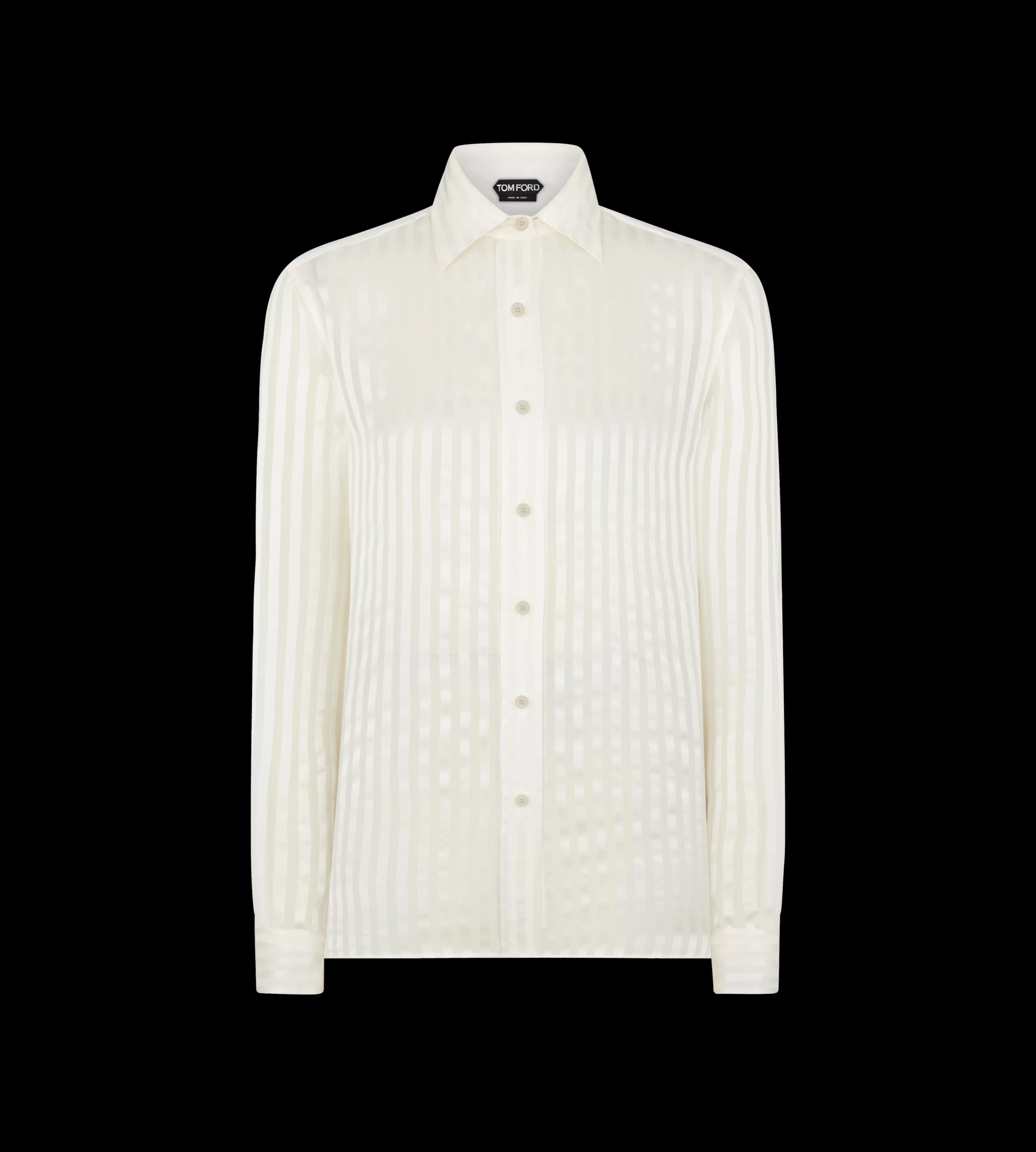 TOM FORD STRIPED SILK SHIRT ^WOMEN | WOMEN Tops | SPRING 24