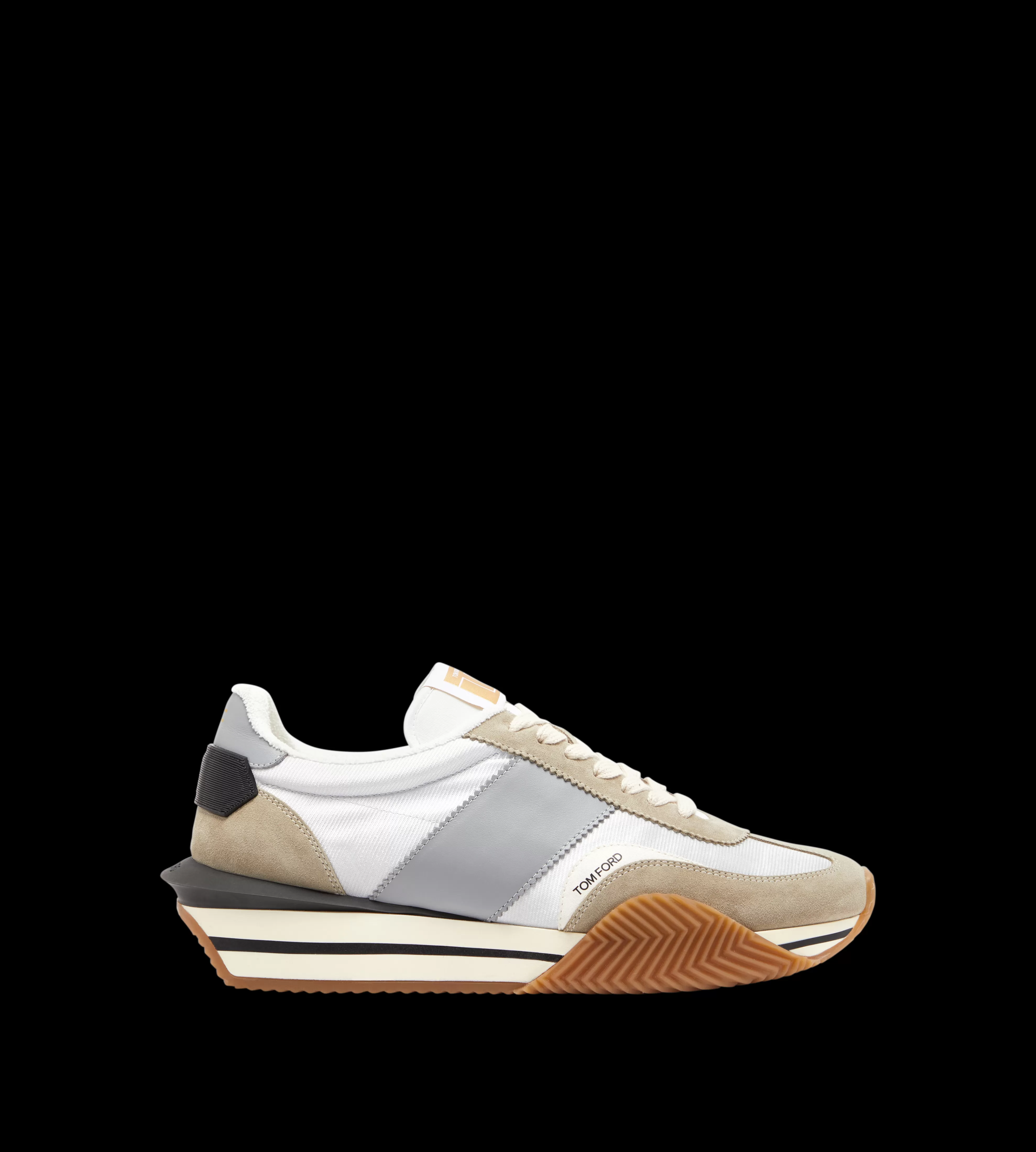 TOM FORD SUEDE AND LYCRA JAMES SNEAKER ^MEN | MEN Sneakers | JETSETTER EDIT