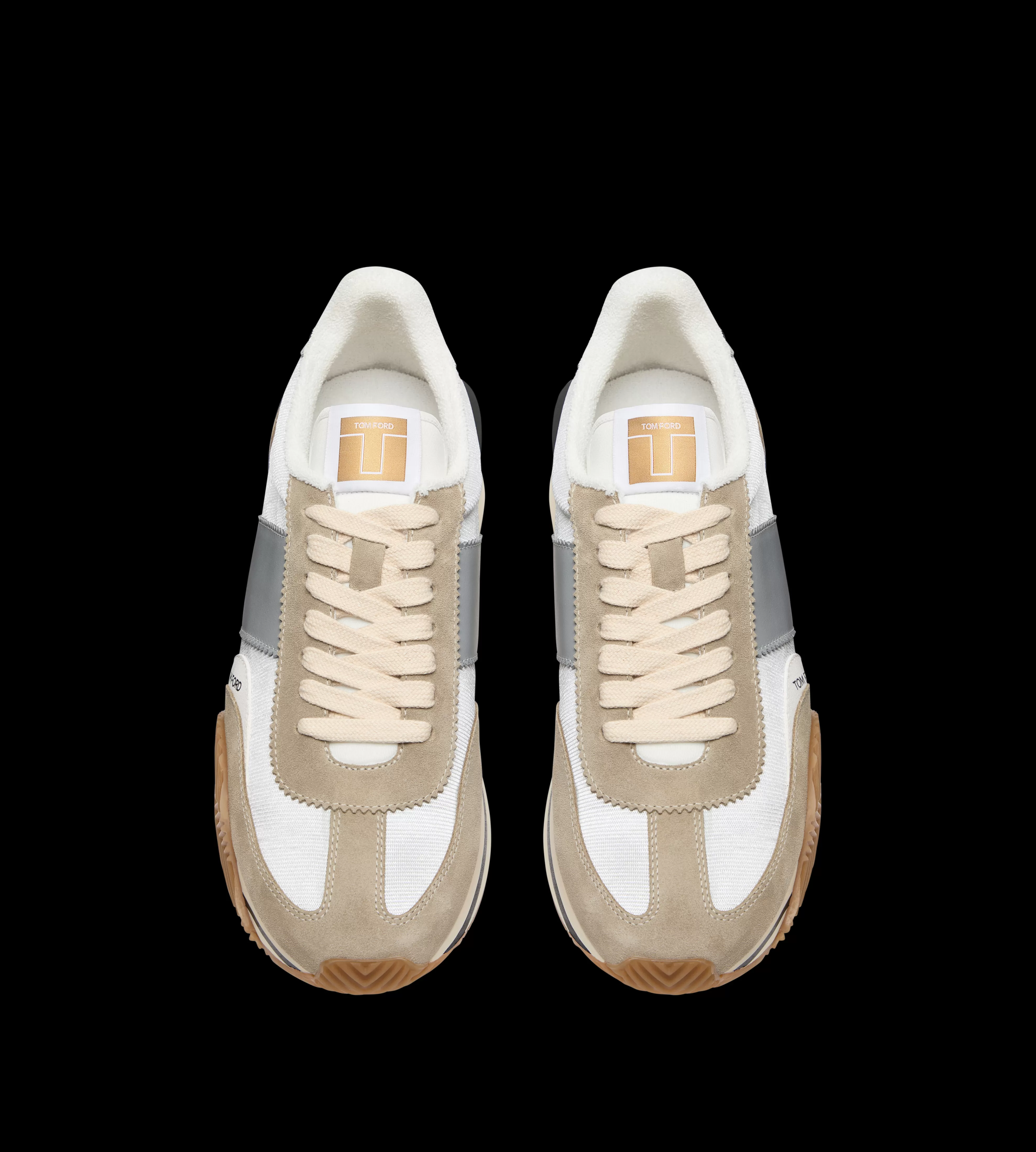 TOM FORD SUEDE AND LYCRA JAMES SNEAKER ^MEN | MEN Sneakers | JETSETTER EDIT