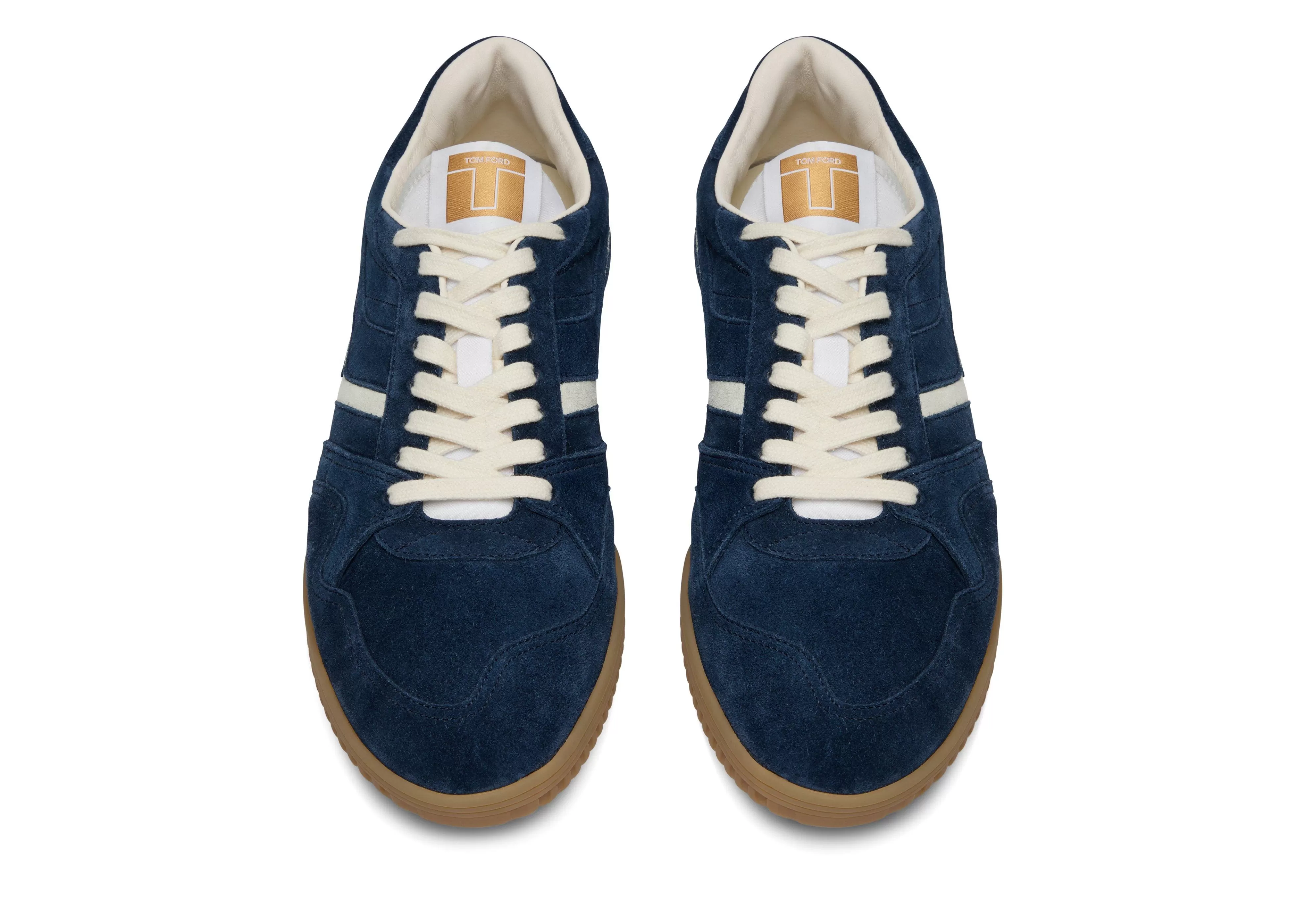 TOM FORD SUEDE JACKSON SNEAKER ULTRAMARINE + AMBER^MEN Sneakers