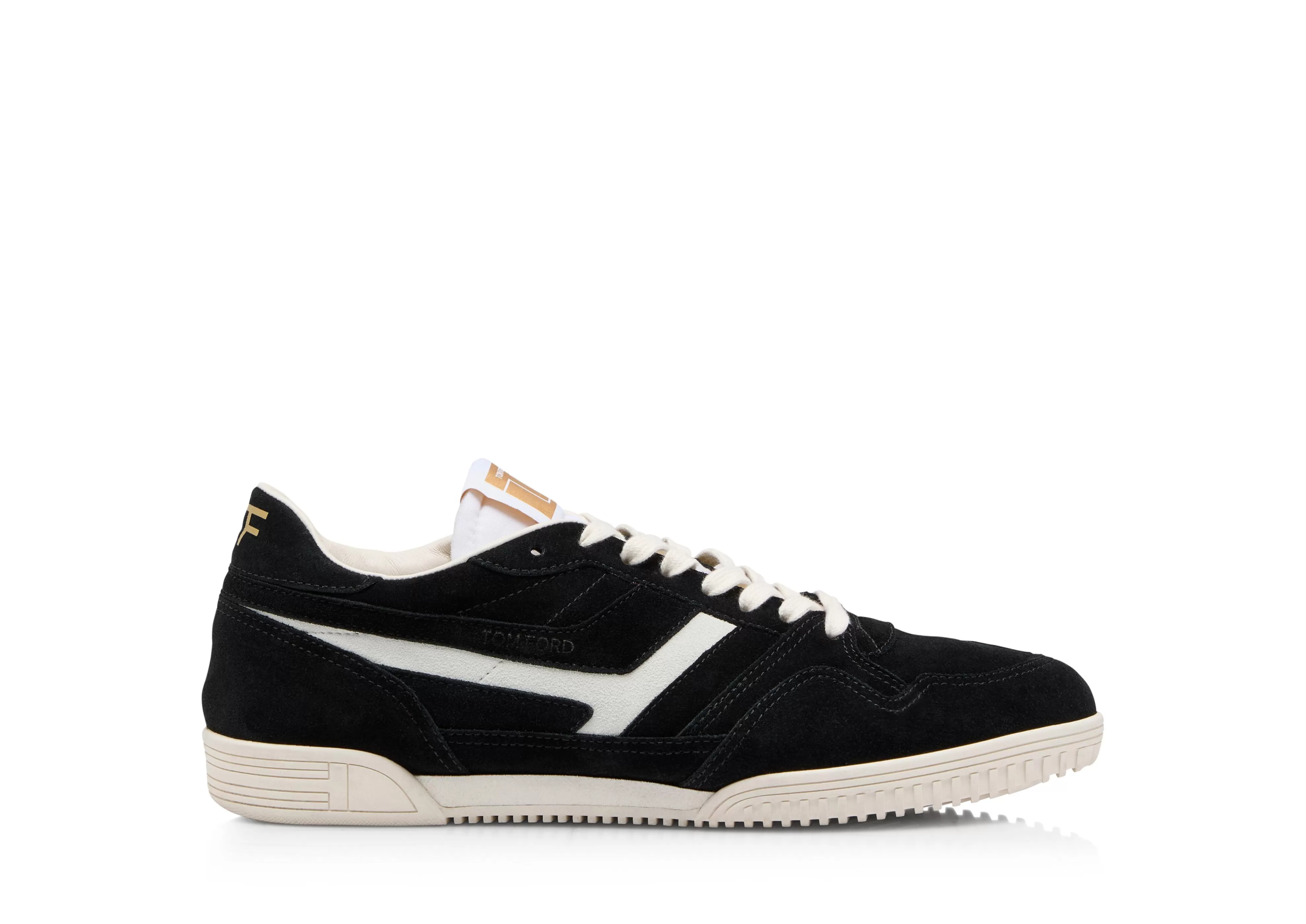 TOM FORD SUEDE JACKSON SNEAKER BLACK^MEN Sneakers