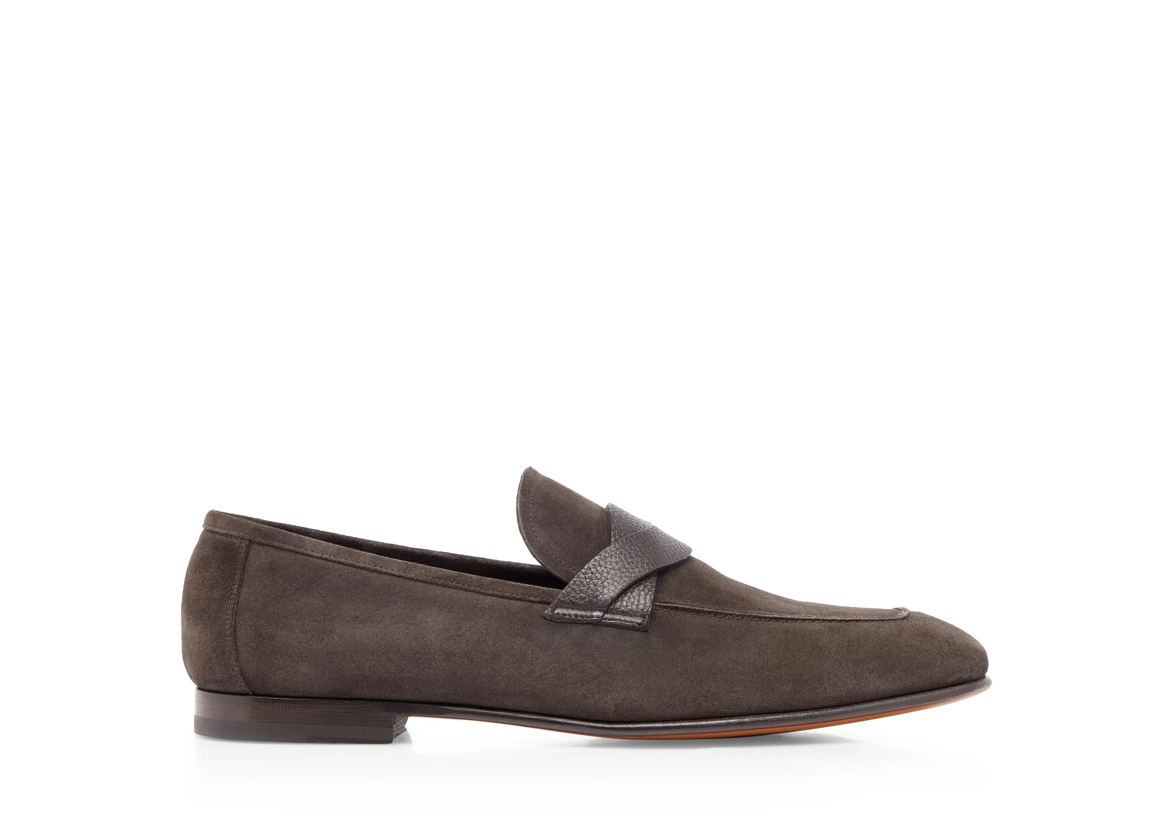 TOM FORD SUEDE SEAN TWISTED BAND LOAFER ^MEN Loafers