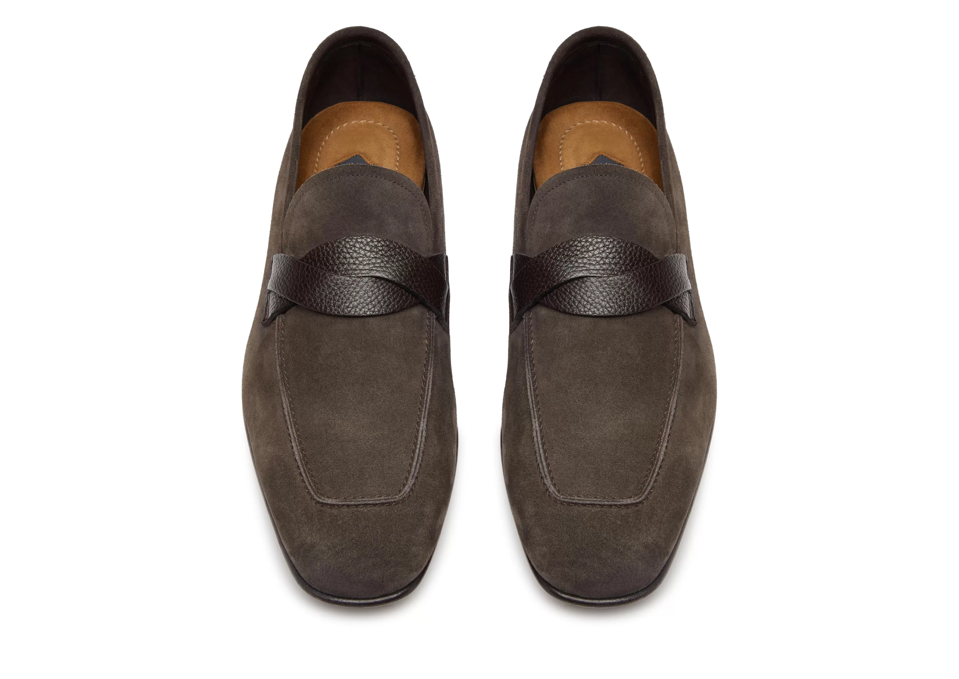 TOM FORD SUEDE SEAN TWISTED BAND LOAFER ^MEN Loafers