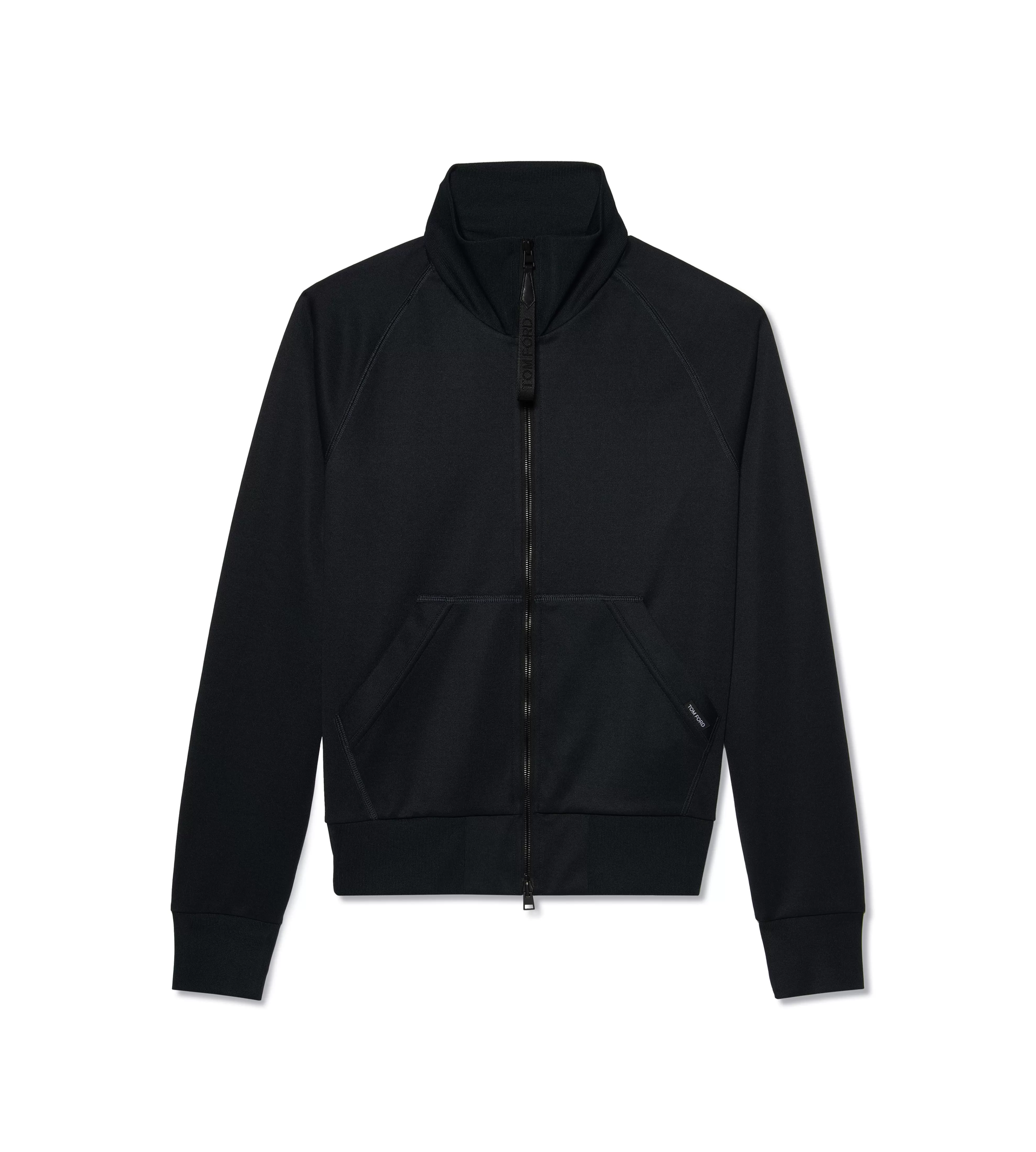 TOM FORD TECHNICAL FUNNEL NECK BLACK^MEN Knitwear