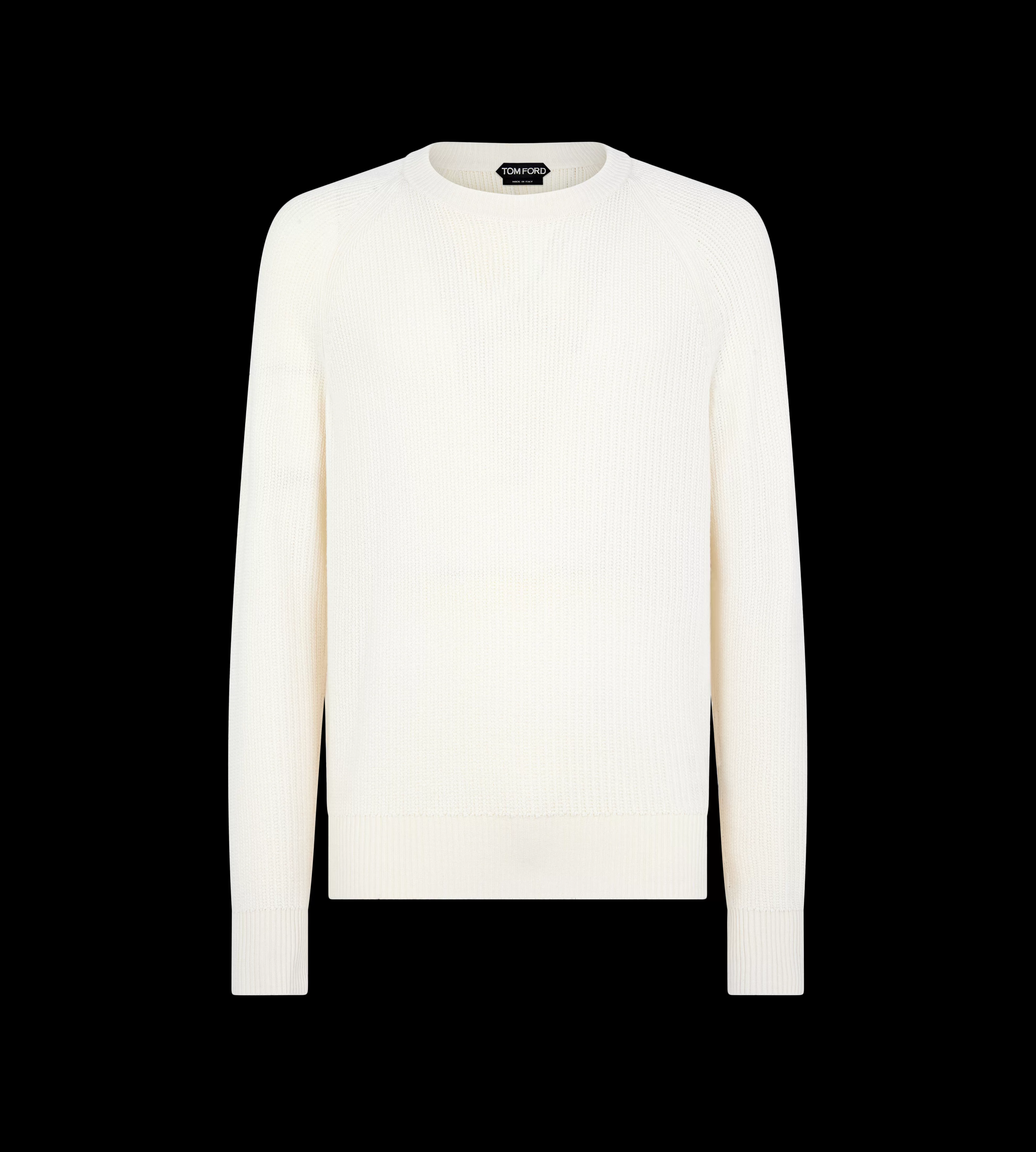 TOM FORD TEXTURED STITCH CREWNECK ^MEN | MEN Knitwear | JETSETTER EDIT