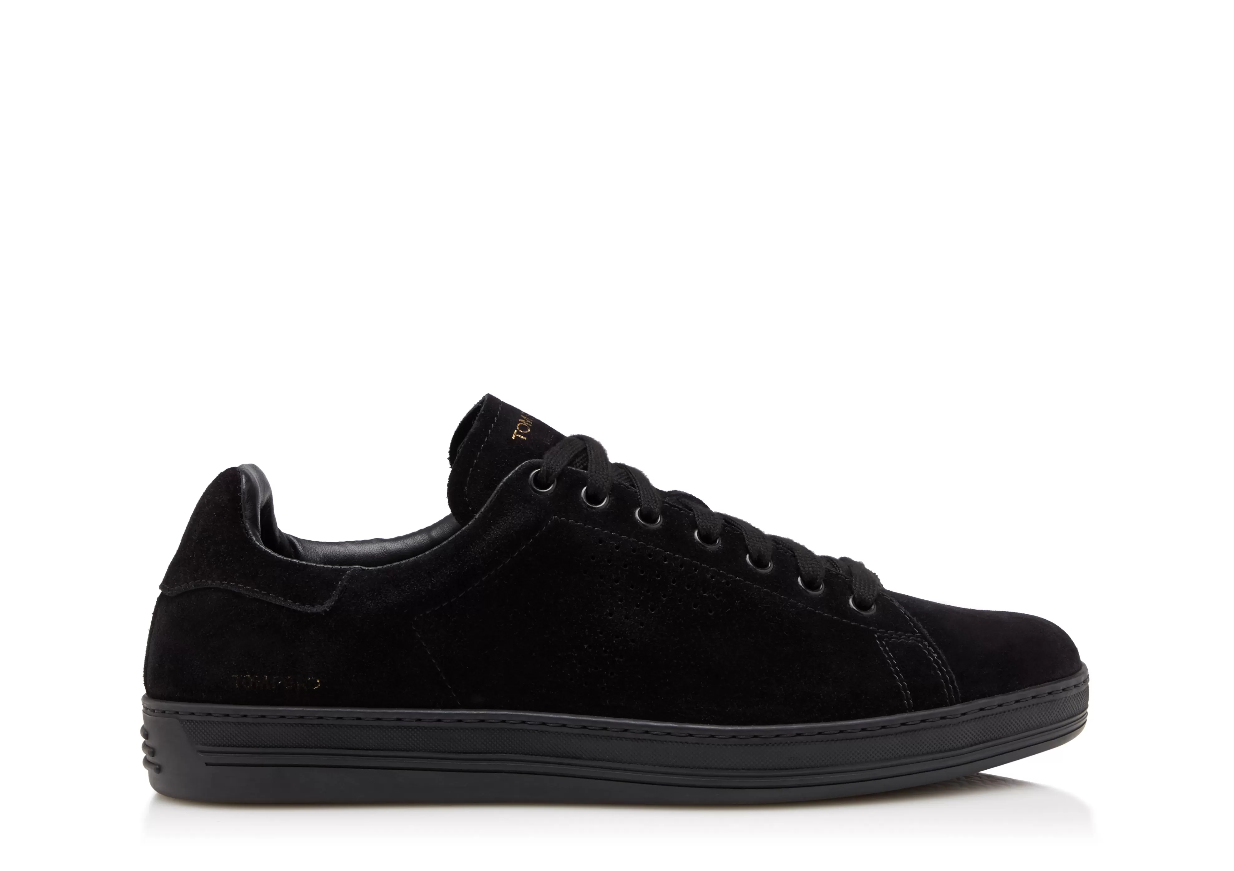 TOM FORD WARWICK SOLE SUEDE SNEAKER BLACK^MEN Sneakers