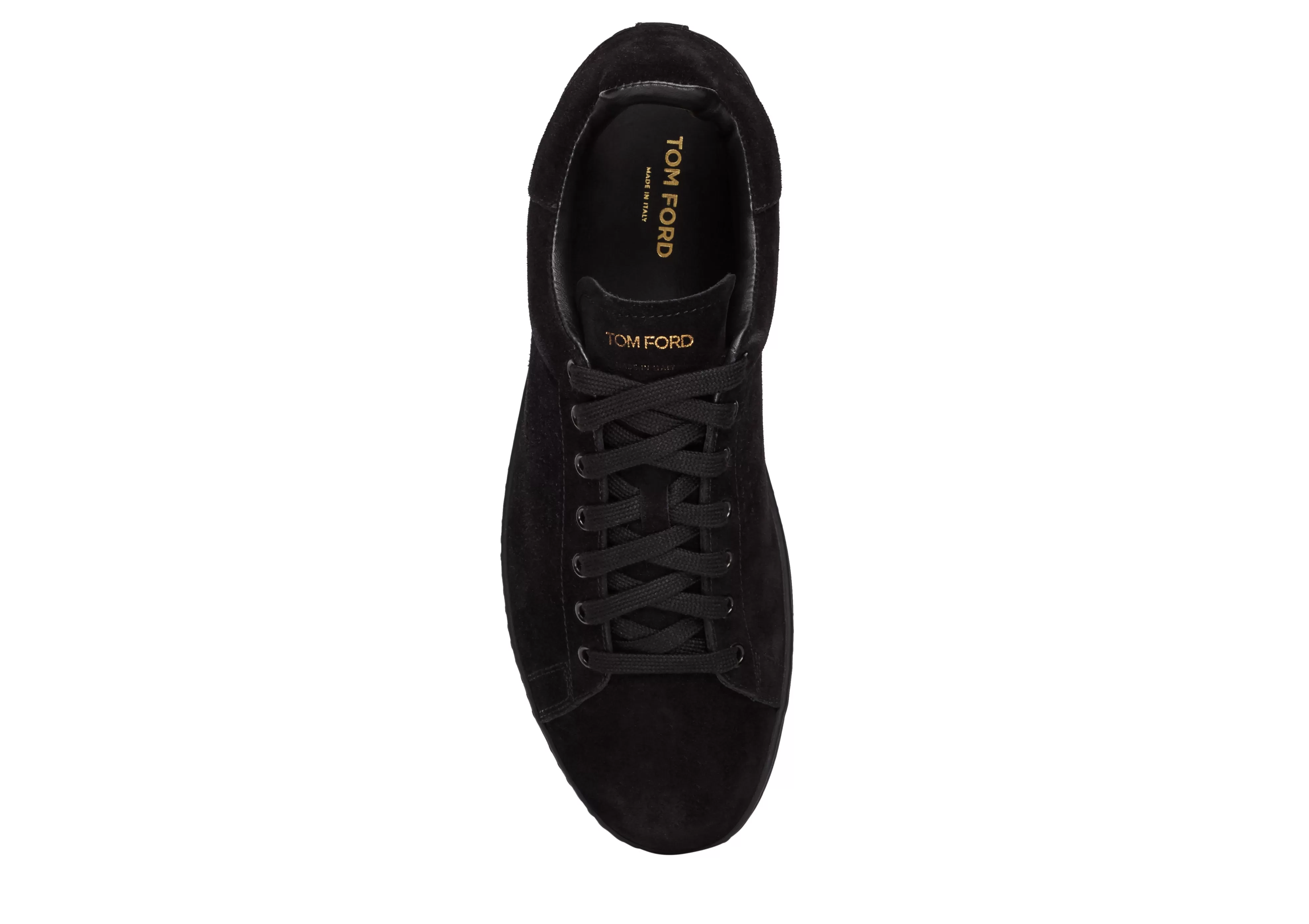 TOM FORD WARWICK SOLE SUEDE SNEAKER BLACK^MEN Sneakers