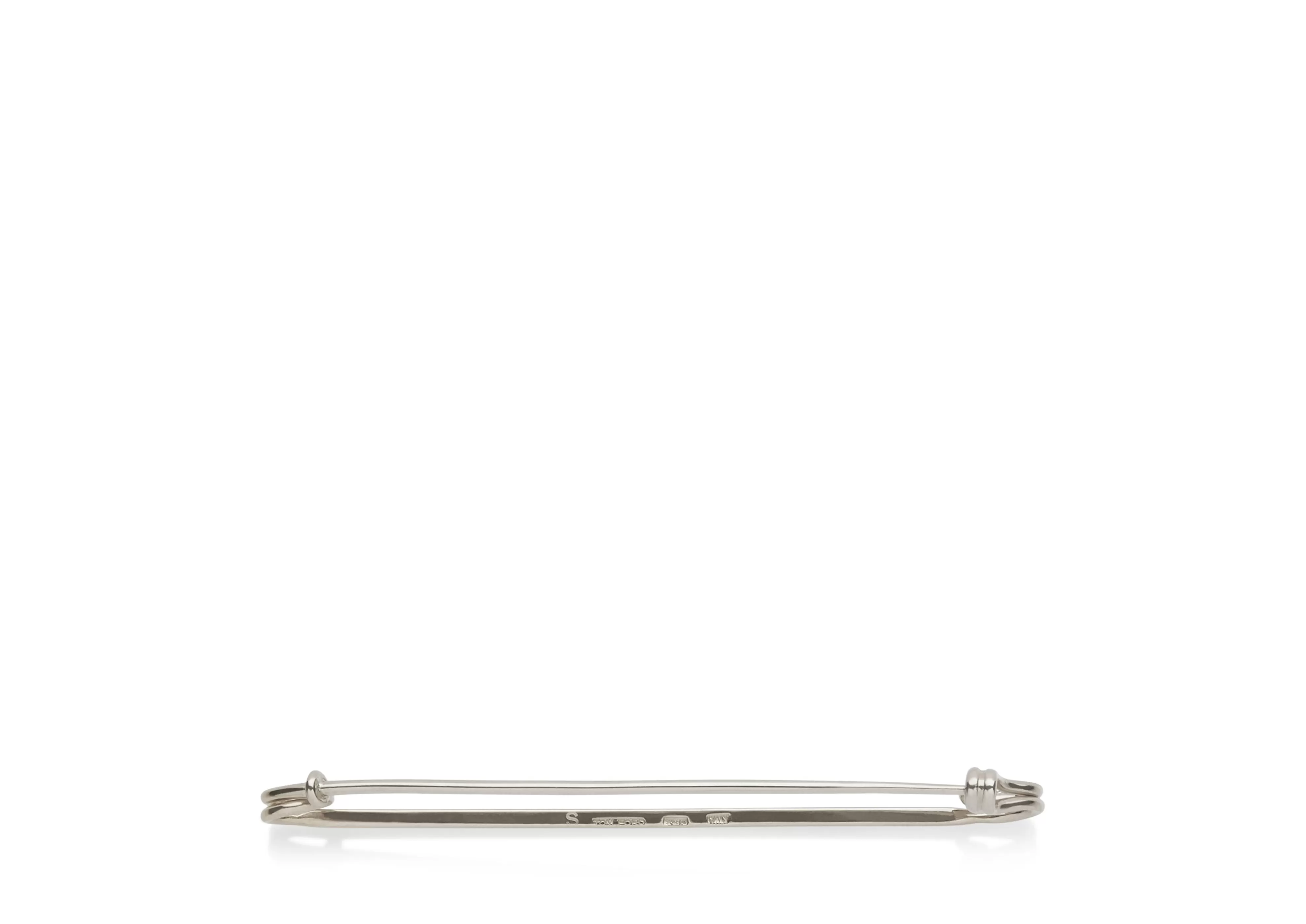 TOM FORD COLLAR PIN WHITE GOLD^MEN Jewelry